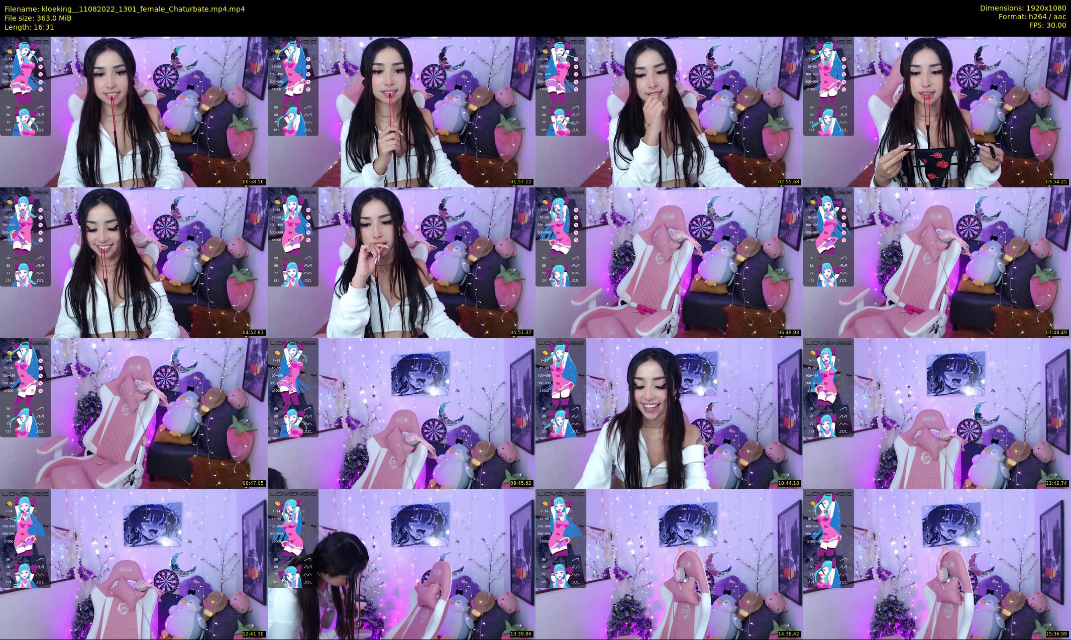 kloeking_ — 17 minute Chaturbate female cam show recording, 1080p, Aug 11, 2022
