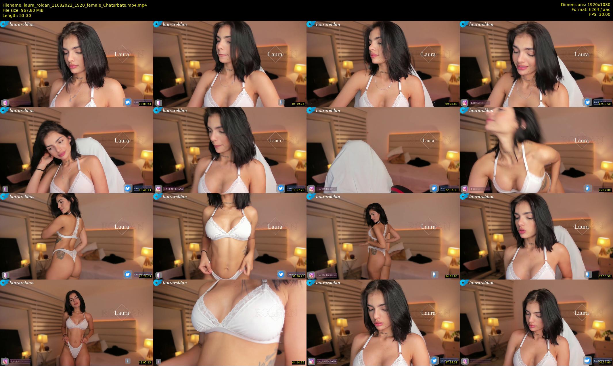 laura_roldan — 54 minute Chaturbate female cam show recording, 1080p, Aug 11, 2022