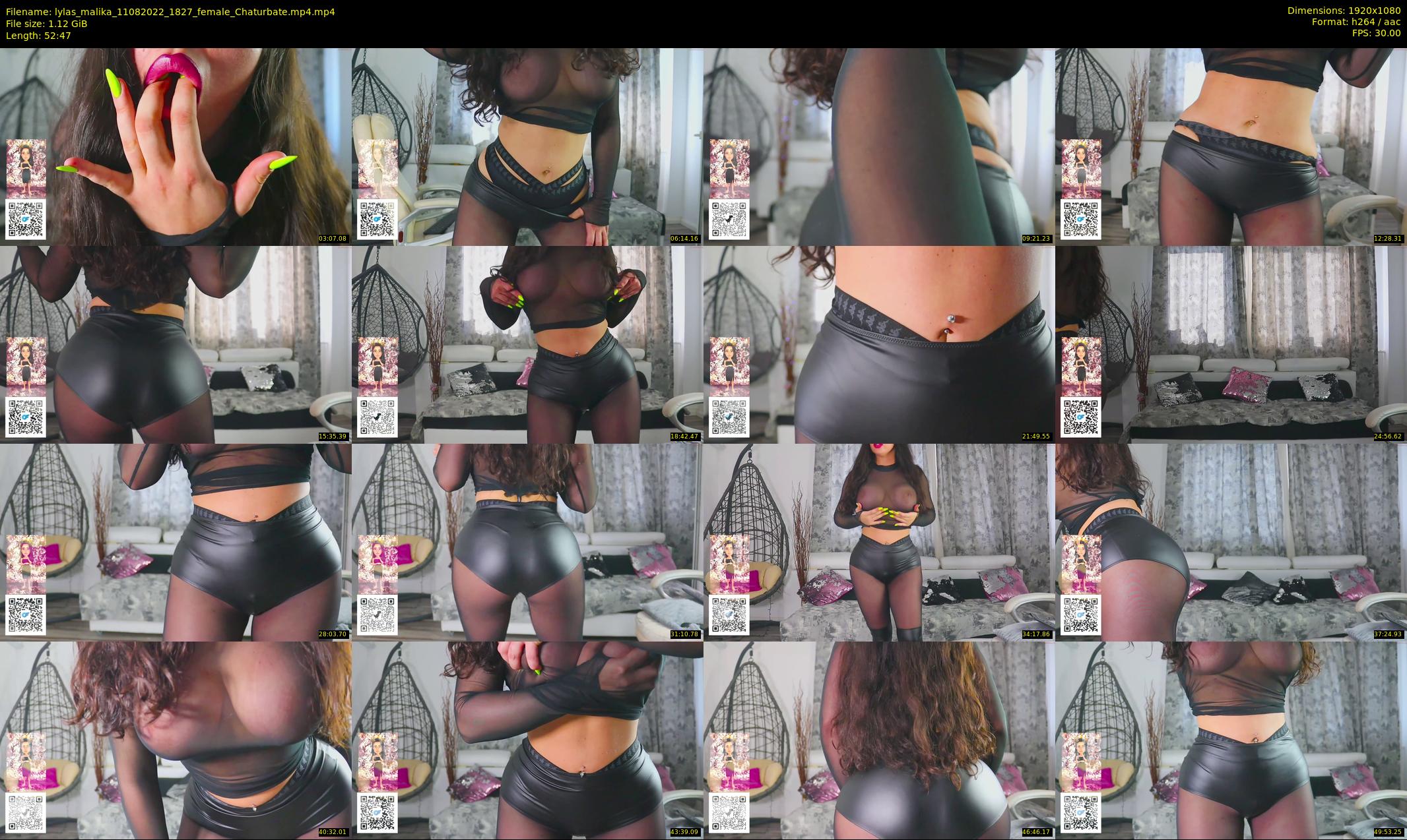 lylas_malika — 53 minute Chaturbate female cam show recording, 1080p, Aug 11, 2022