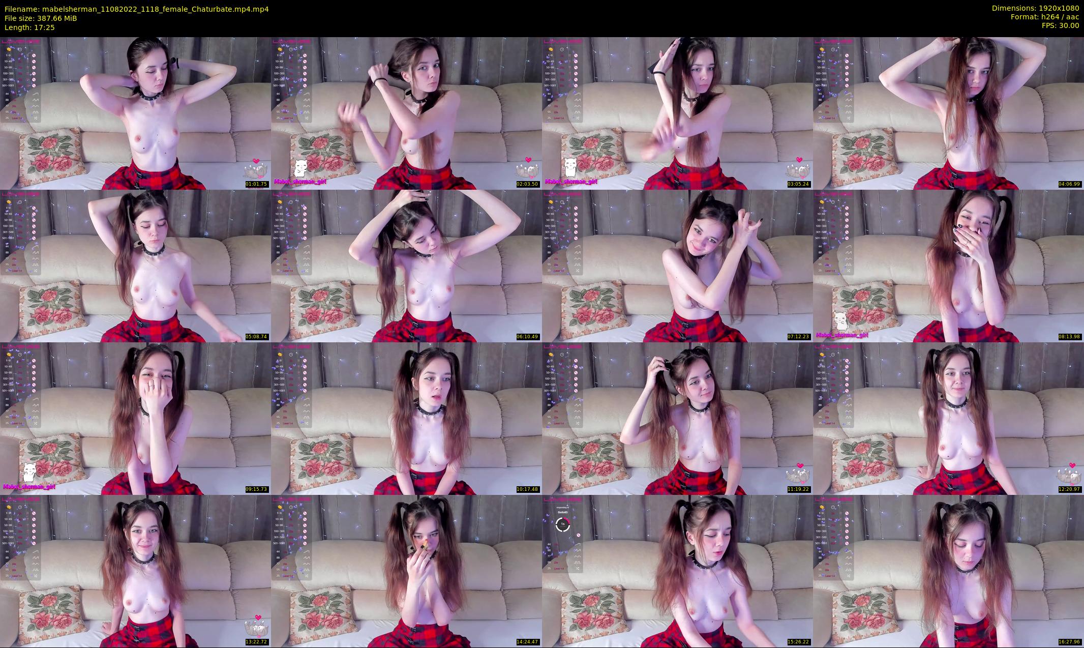 mabelsherman — 18 minute Chaturbate couple cam show recording, 1080p, Aug 11, 2022
