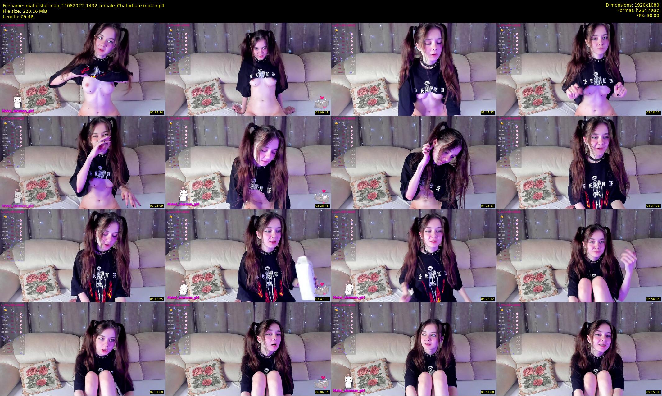 mabelsherman — 10 minute Chaturbate couple cam show recording, 1080p, Aug 11, 2022