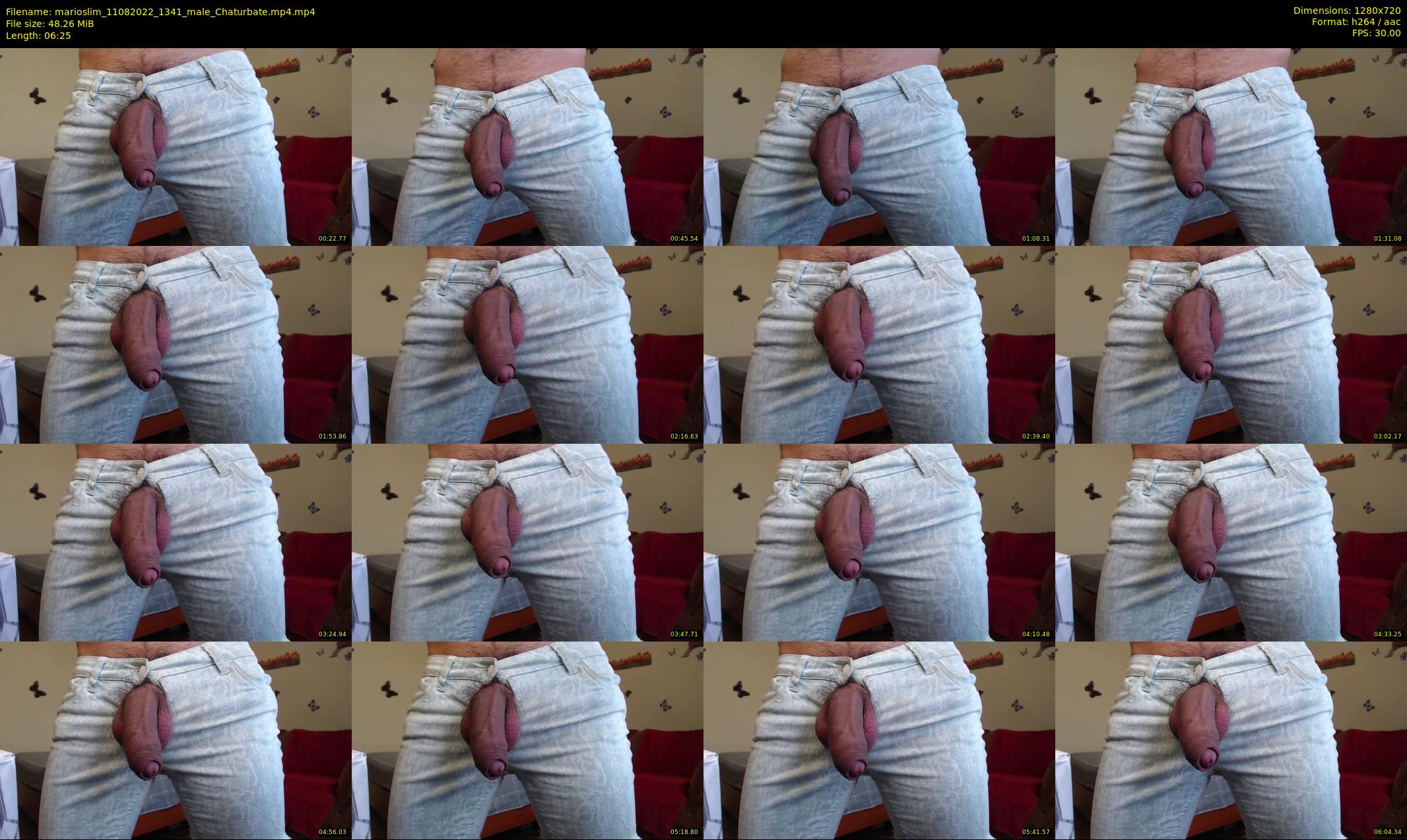 marioslim — 7 minute Chaturbate male cam show recording, 720p, Aug 11, 2022