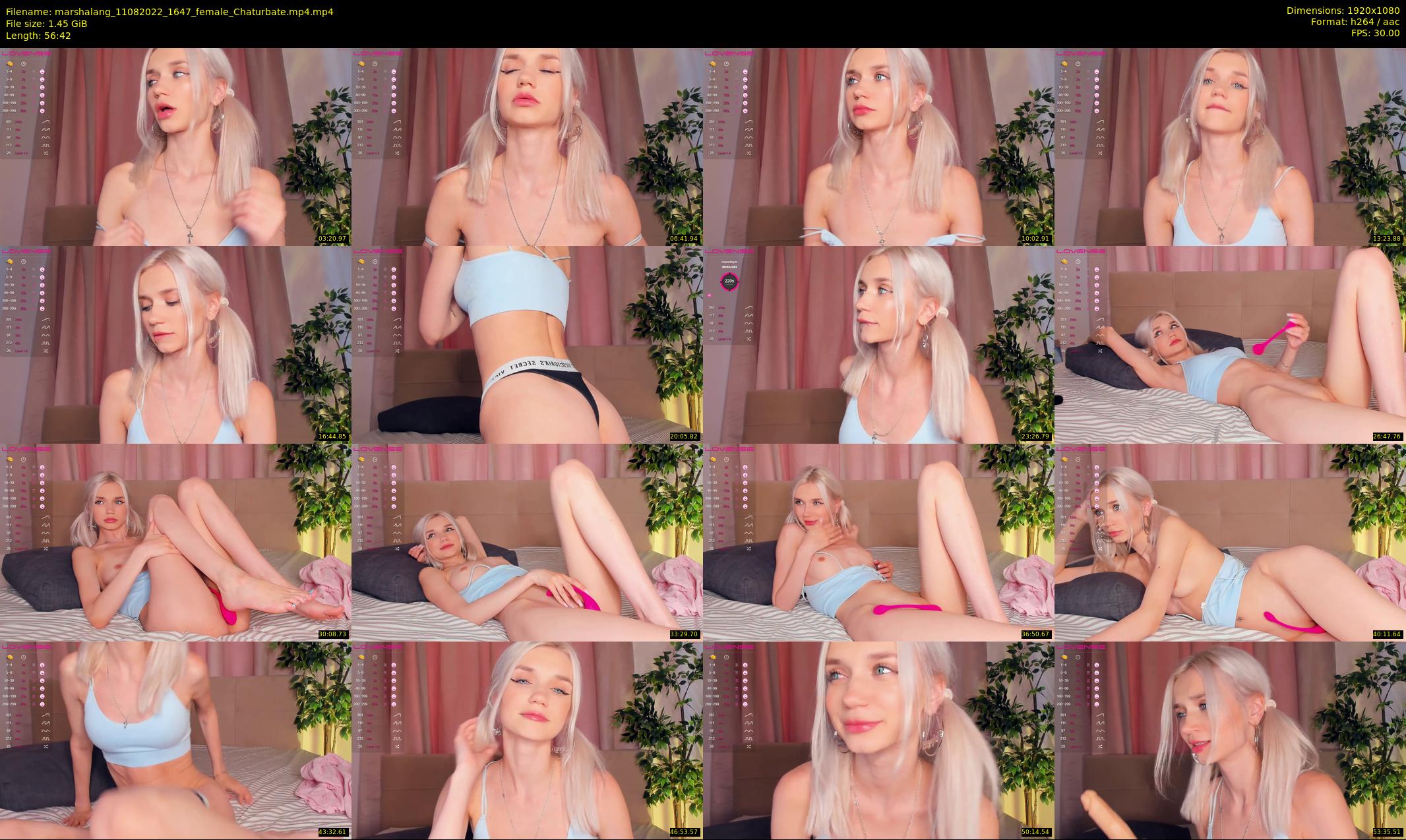marshalang — 57 minute Chaturbate couple cam show recording, 1080p, Aug 11, 2022