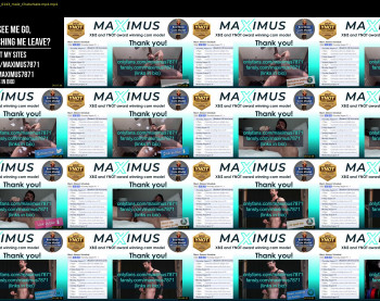 maximus_787 — 3 minute Chaturbate male cam show recording, 1080p, Aug 12, 2022