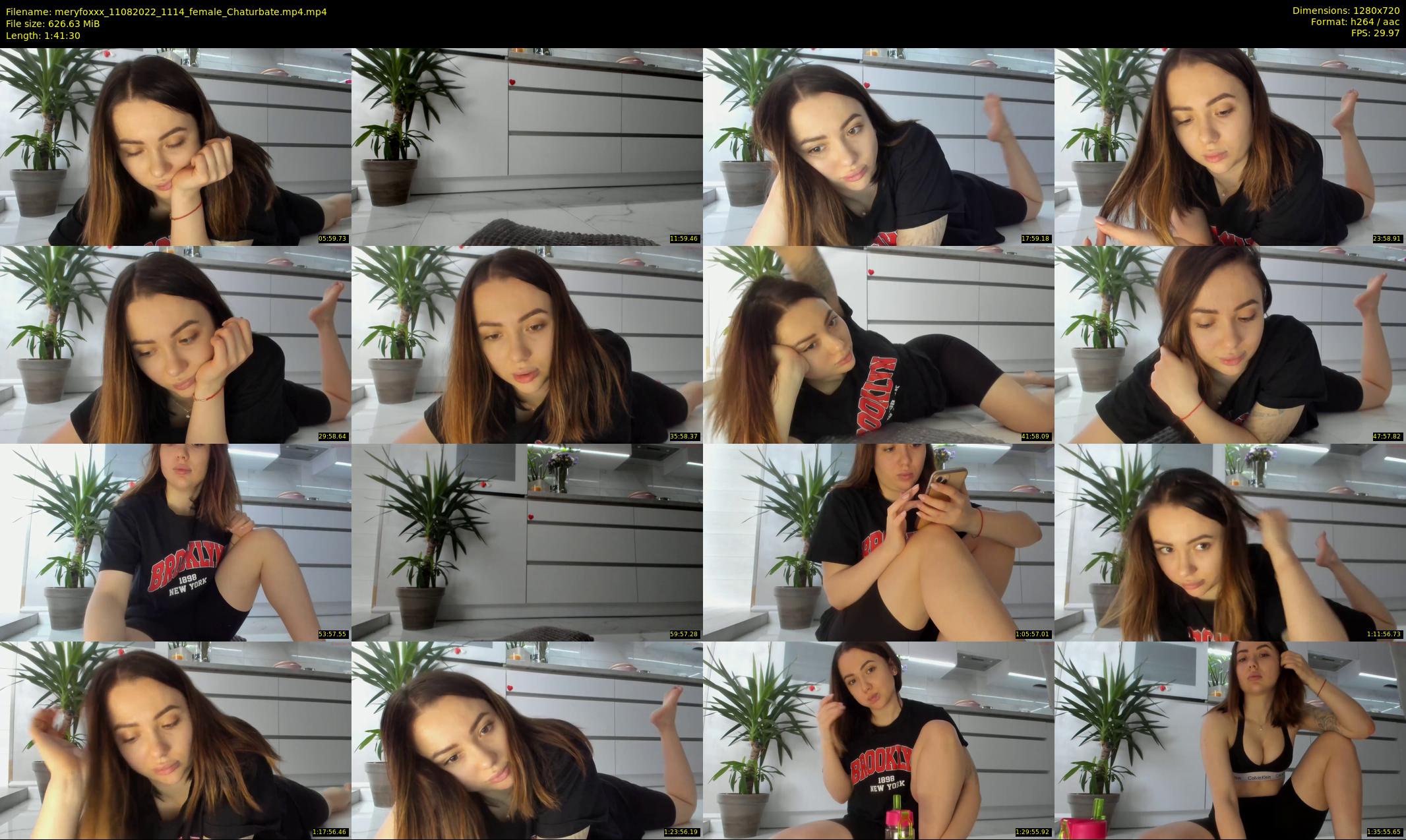 meryfoxxx — 102 minute Chaturbate female cam show recording, 720p, Aug 11, 2022