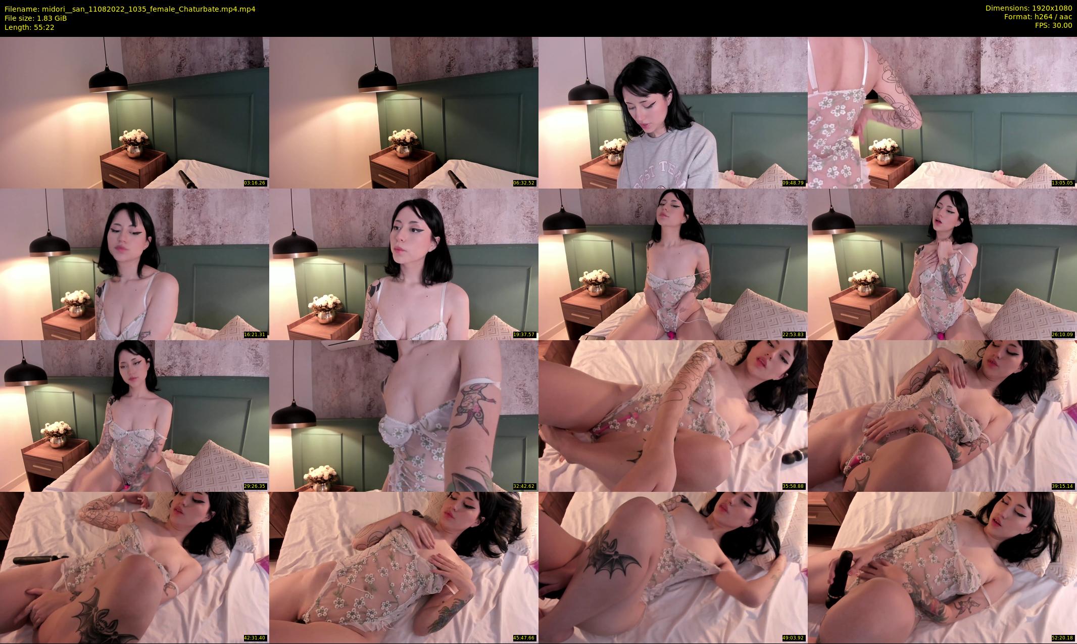 midori__san — 56 minute Chaturbate female cam show recording, 1080p, Aug 11, 2022