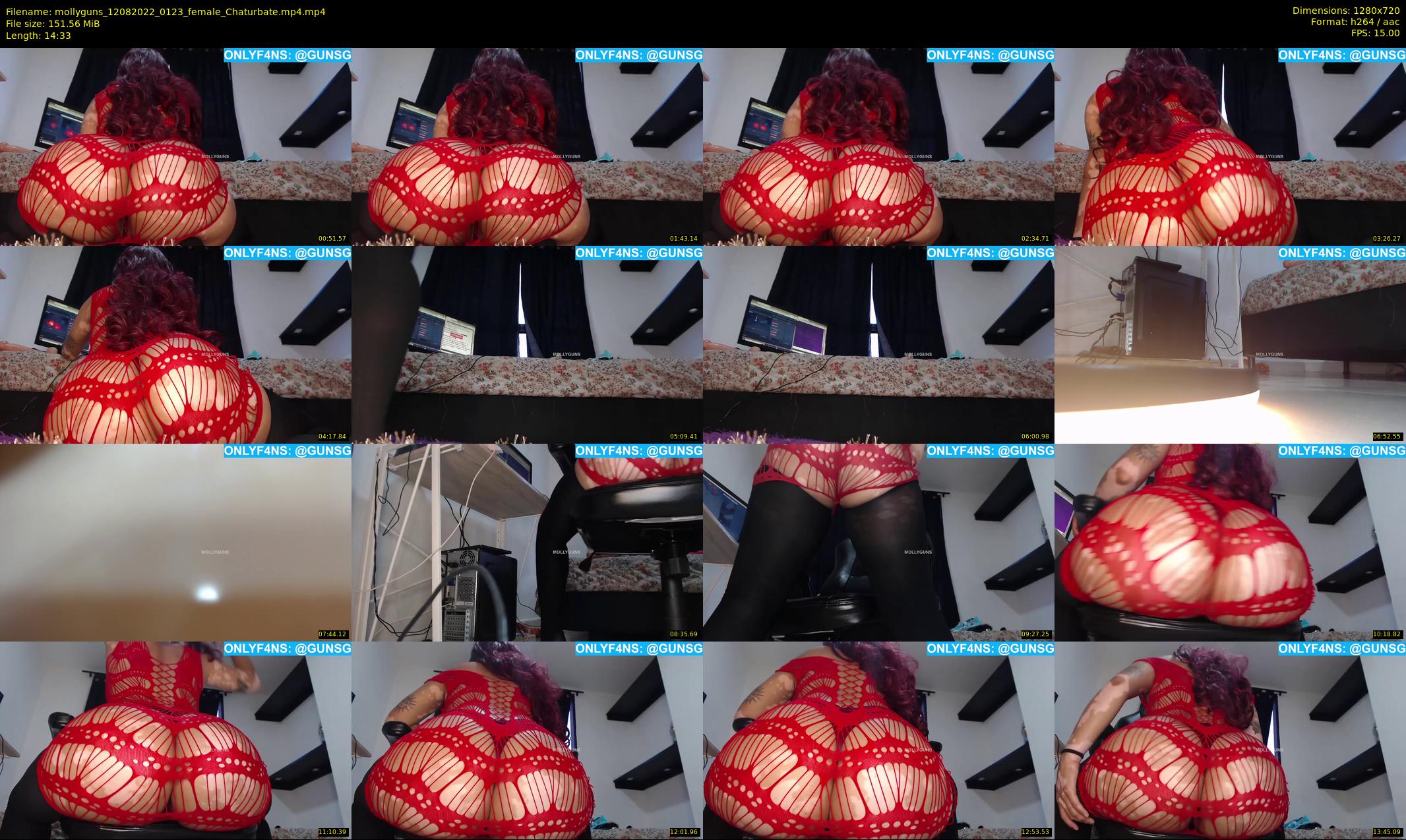 mollyguns — 15 minute Chaturbate female cam show recording, 720p, Aug 12, 2022