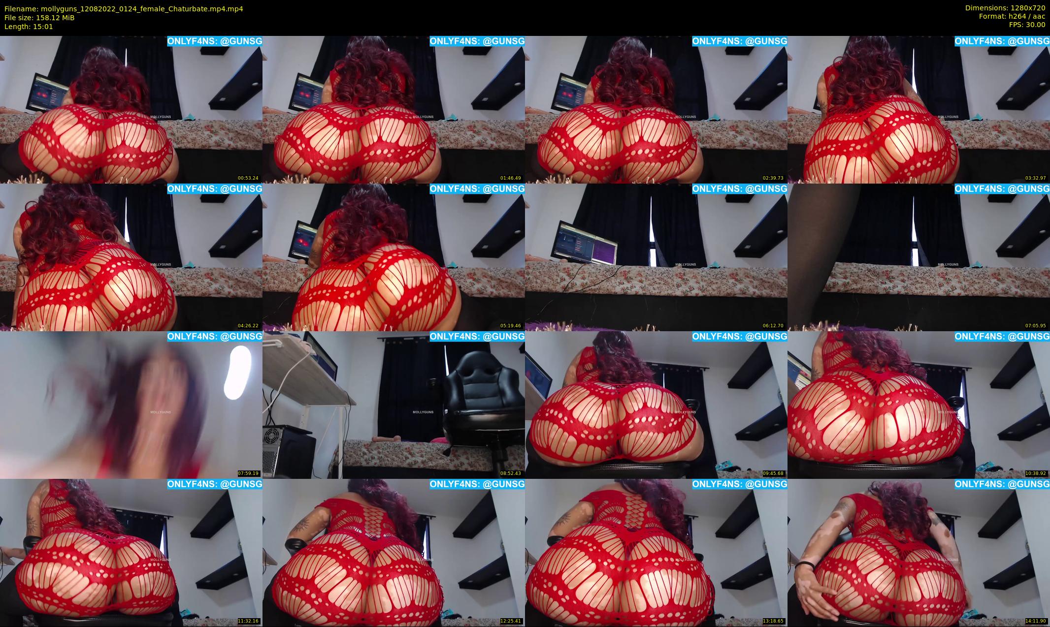 mollyguns — 16 minute Chaturbate female cam show recording, 720p, Aug 12, 2022
