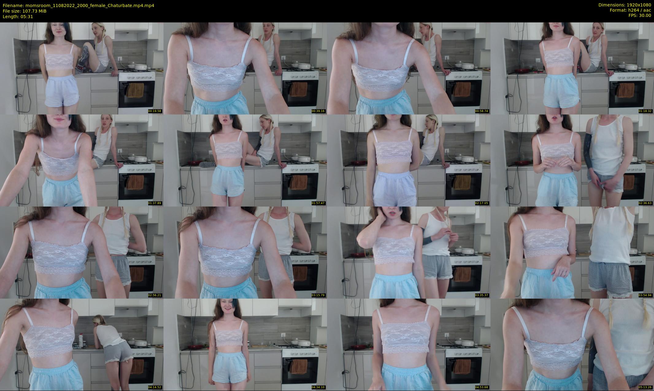 momsroom — 6 minute Chaturbate couple cam show recording, 1080p, Aug 11, 2022