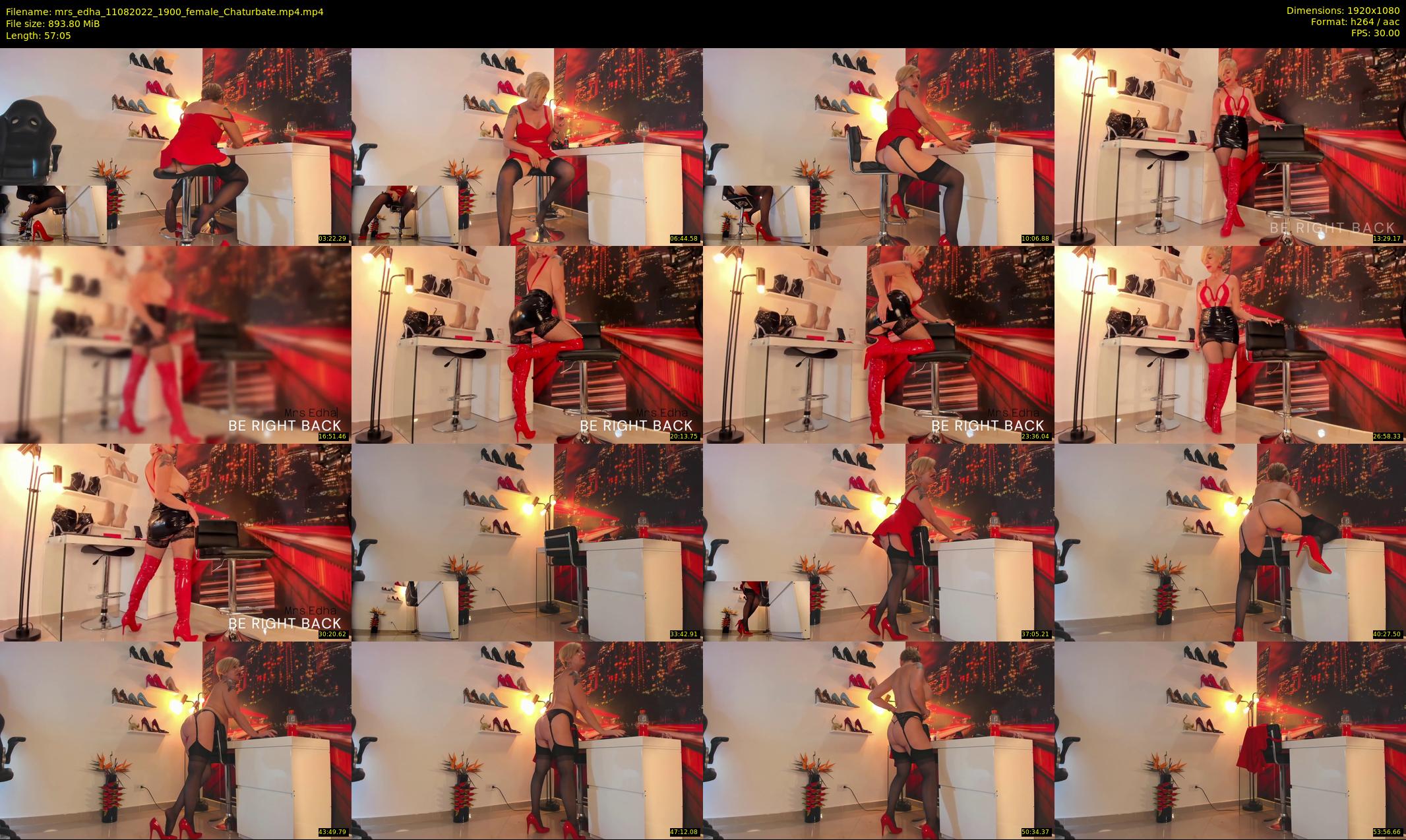 mrs_edha — 58 minute Chaturbate female cam show recording, 1080p, Aug 11, 2022