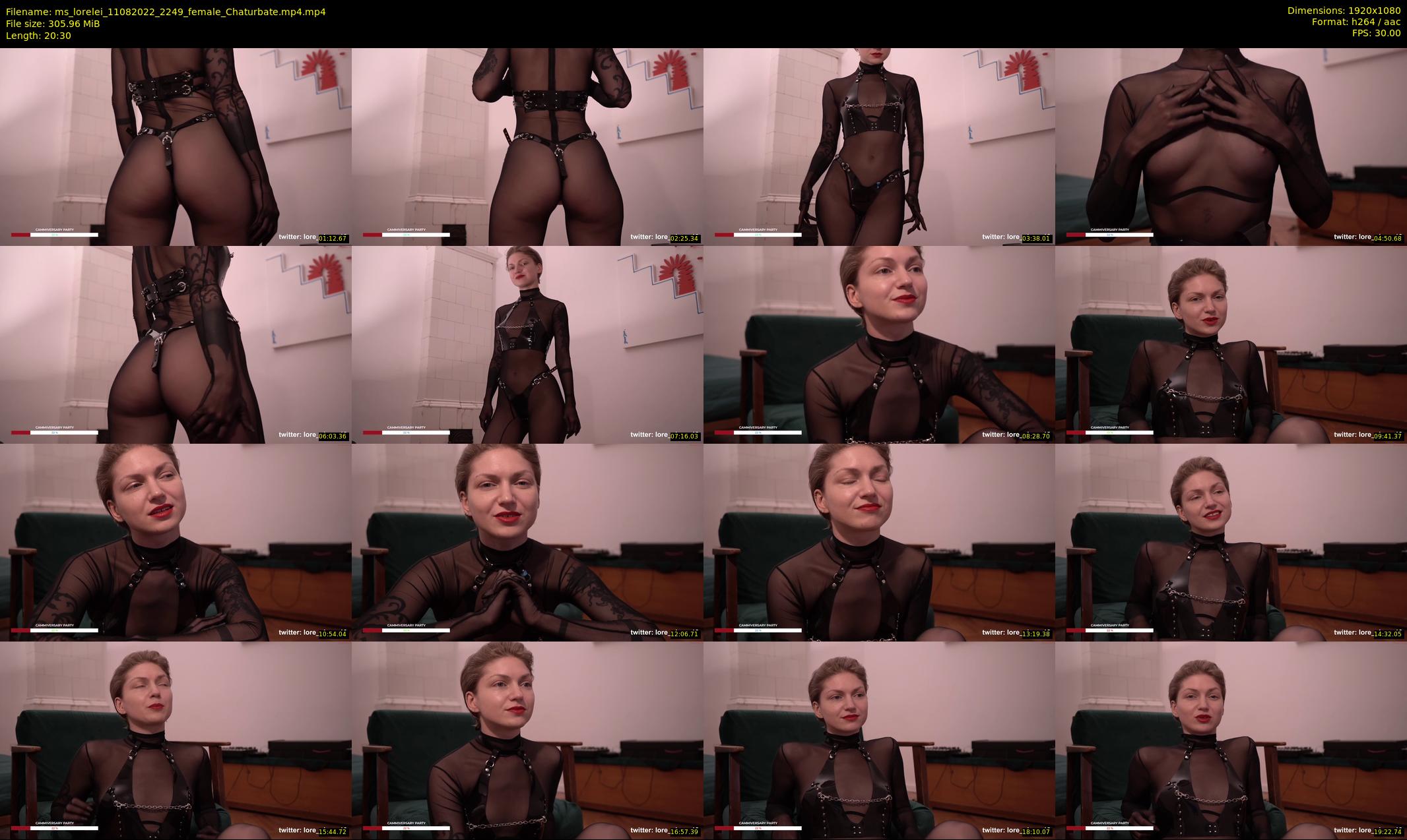 ms_lorelei — 21 minute Chaturbate female cam show recording, 1080p, Aug 11, 2022