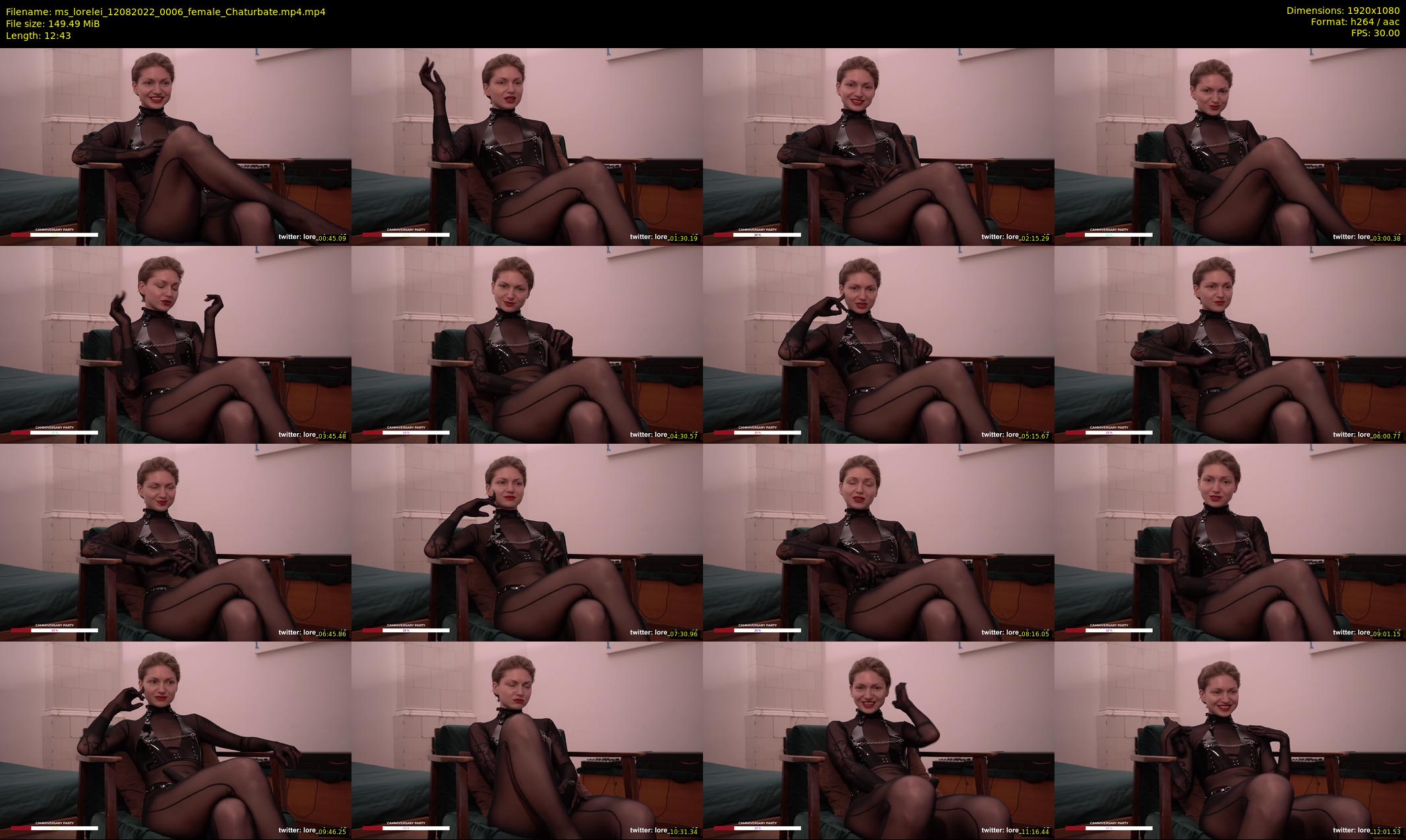 ms_lorelei — 13 minute Chaturbate female cam show recording, 1080p, Aug 12, 2022