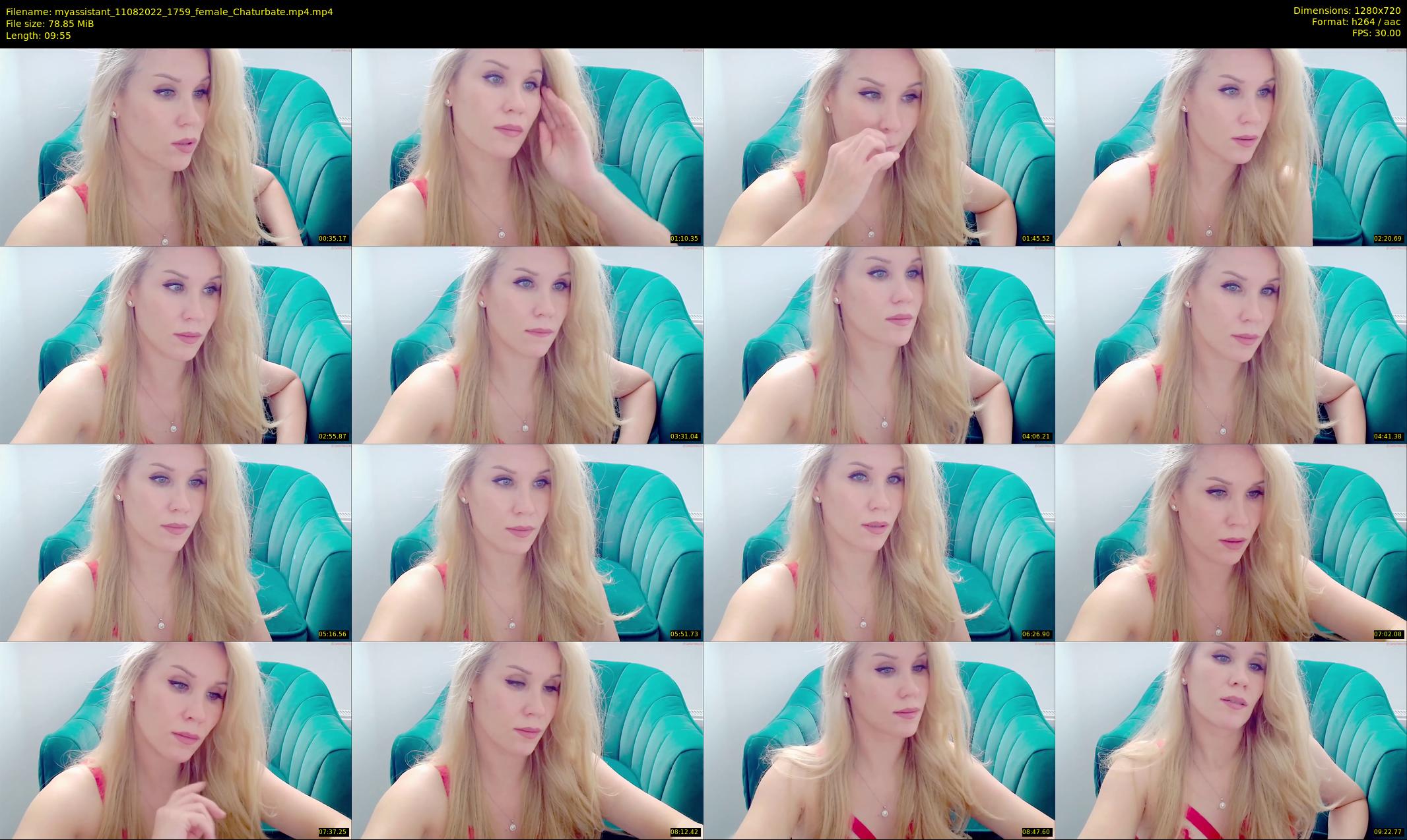 myassistant — 10 minute Chaturbate female cam show recording, 720p, Aug 11, 2022