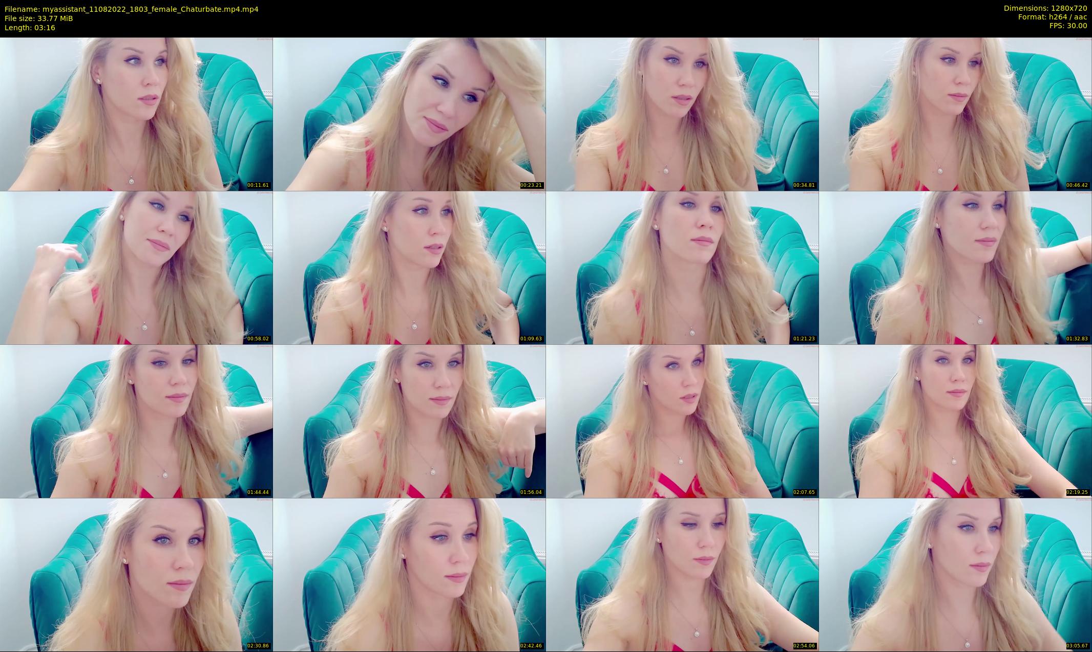 myassistant — 4 minute Chaturbate female cam show recording, 720p, Aug 11, 2022
