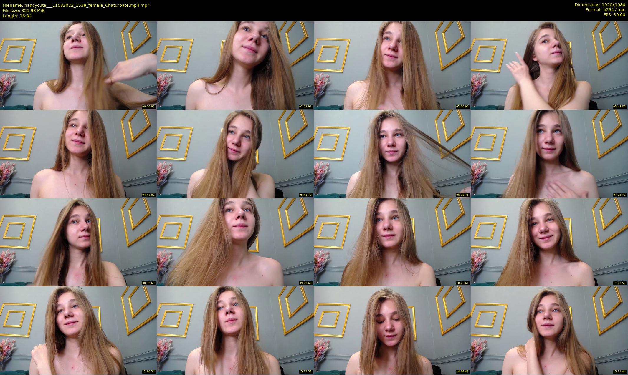nancycute__ — 17 minute Chaturbate female cam show recording, 1080p, Aug 11, 2022