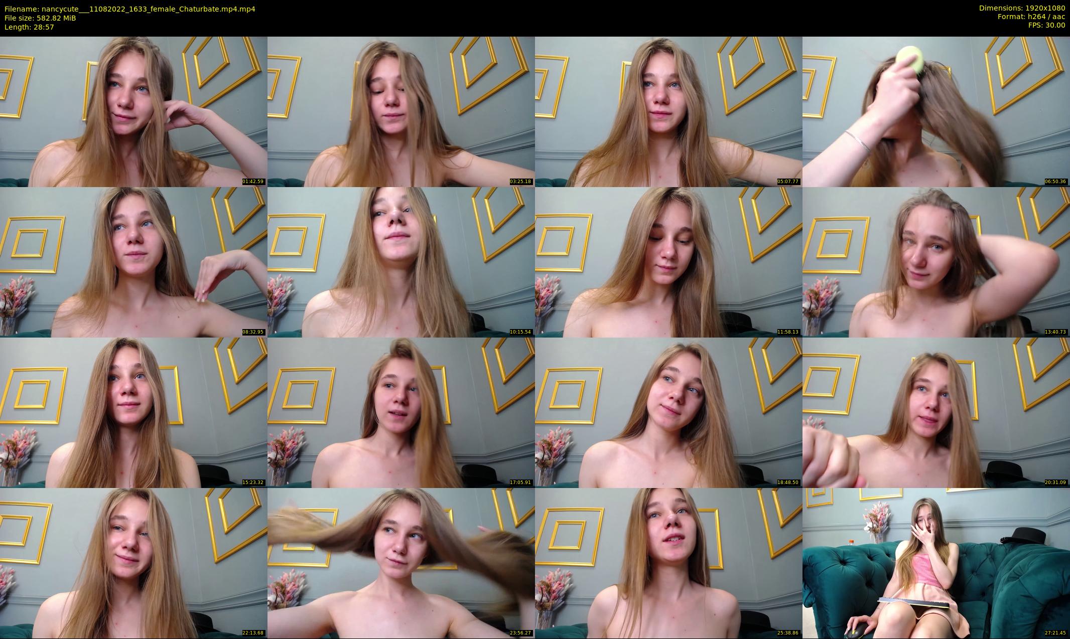 nancycute__ — 29 minute Chaturbate female cam show recording, 1080p, Aug 11, 2022