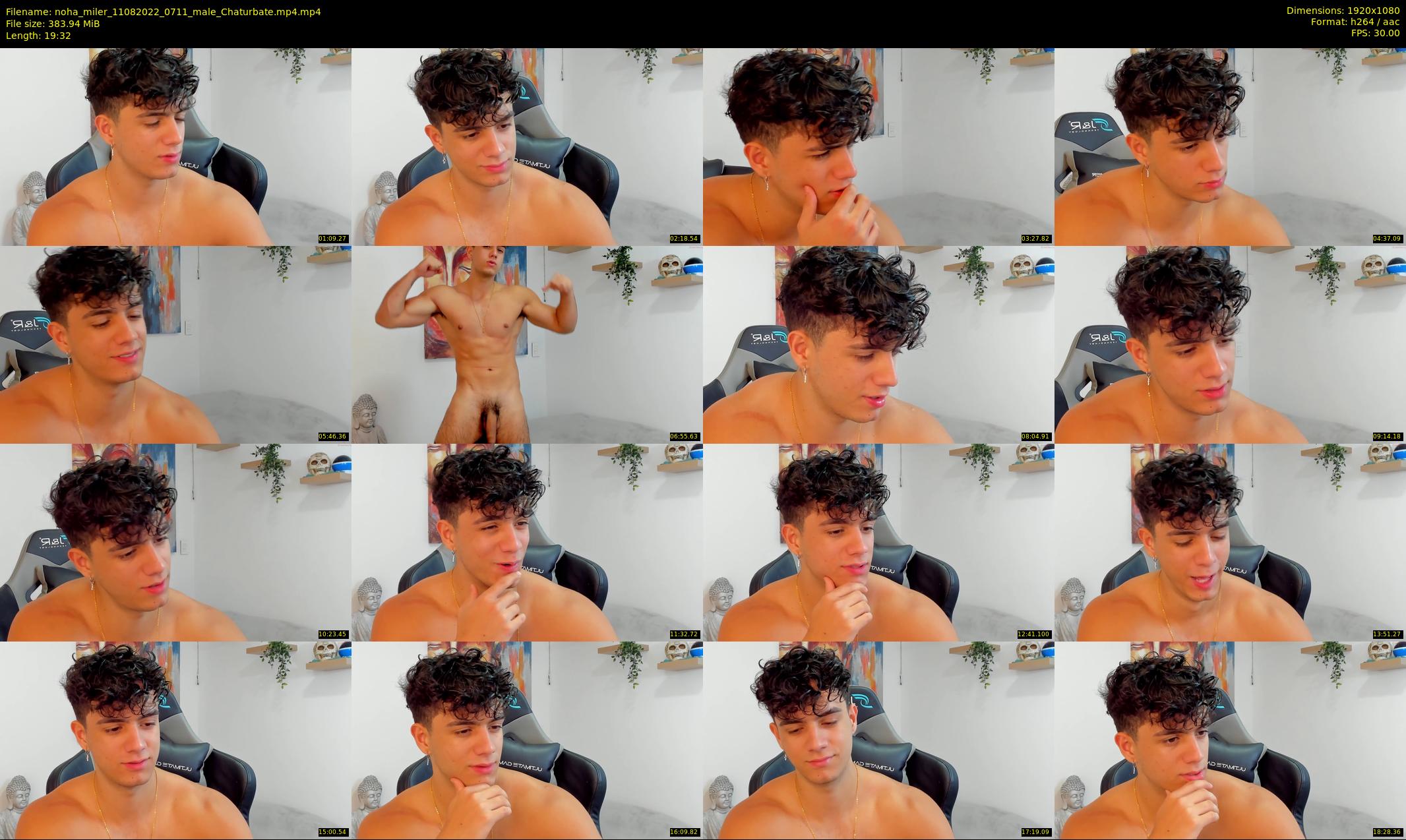 noha_miler — 20 minute Chaturbate male cam show recording, 1080p, Aug 11, 2022