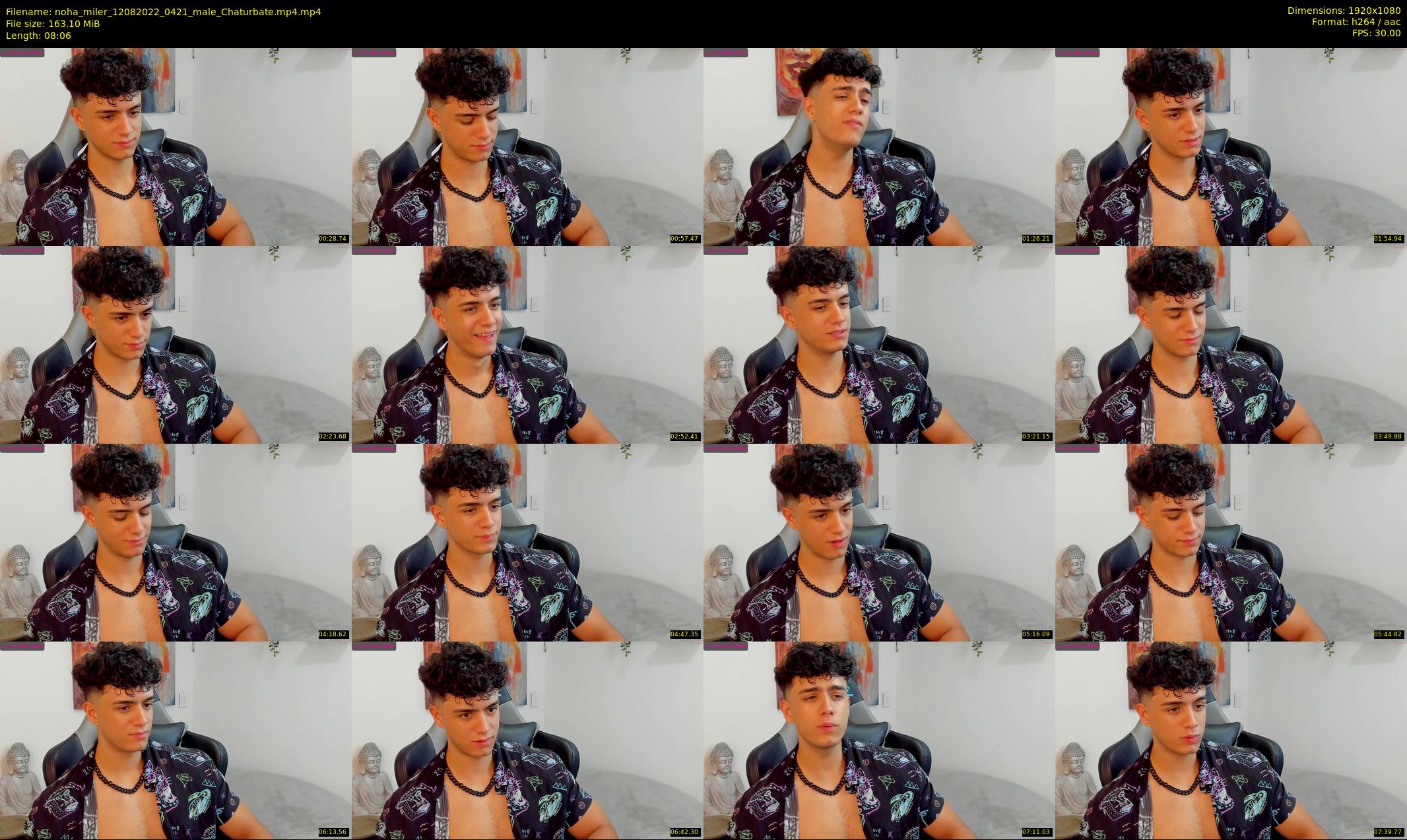 noha_miler — 9 minute Chaturbate male cam show recording, 1080p, Aug 12, 2022