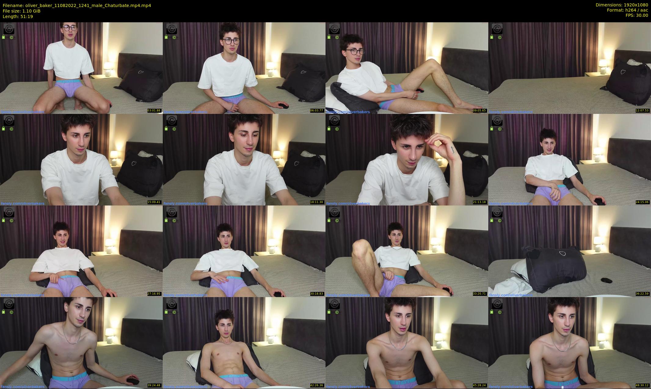 oliver_baker — 52 minute Chaturbate male cam show recording, 1080p, Aug 11, 2022