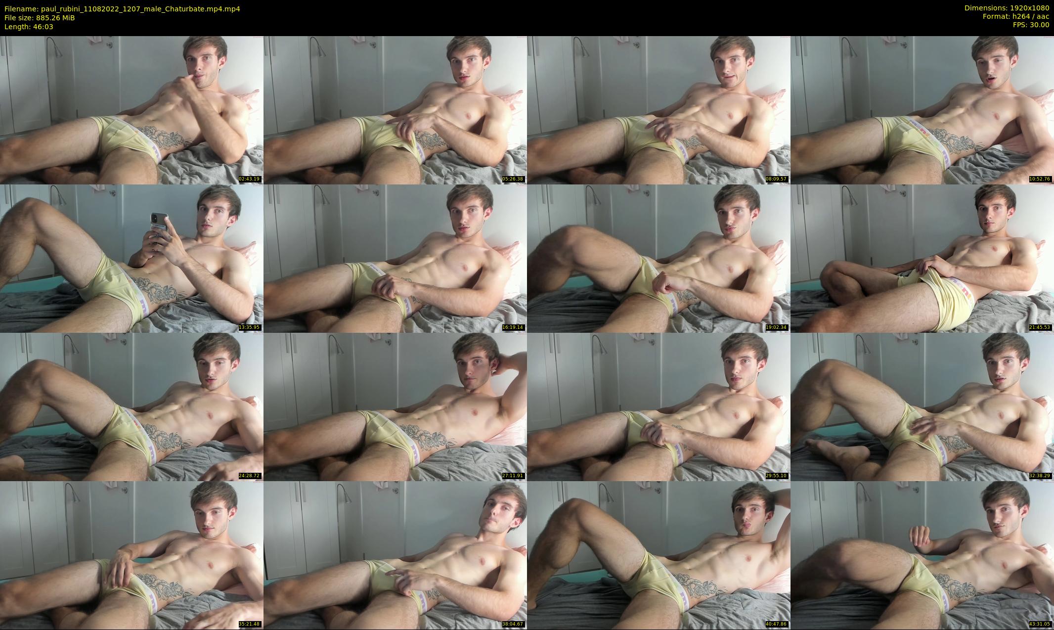 paul_rubini — 47 minute Chaturbate male cam show recording, 1080p, Aug 11, 2022