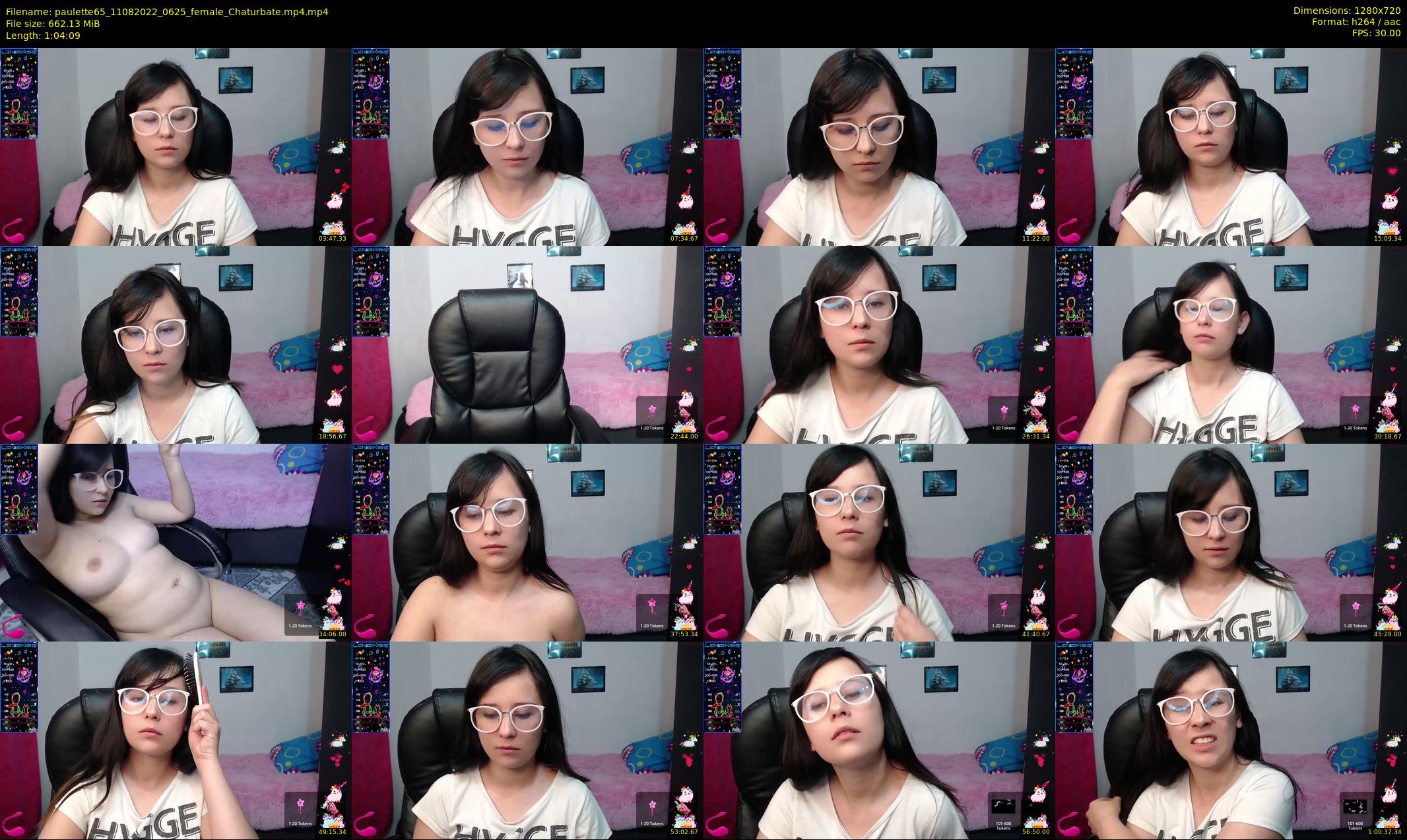 paulette65 — 65 minute Chaturbate female cam show recording, 720p, Aug 11, 2022