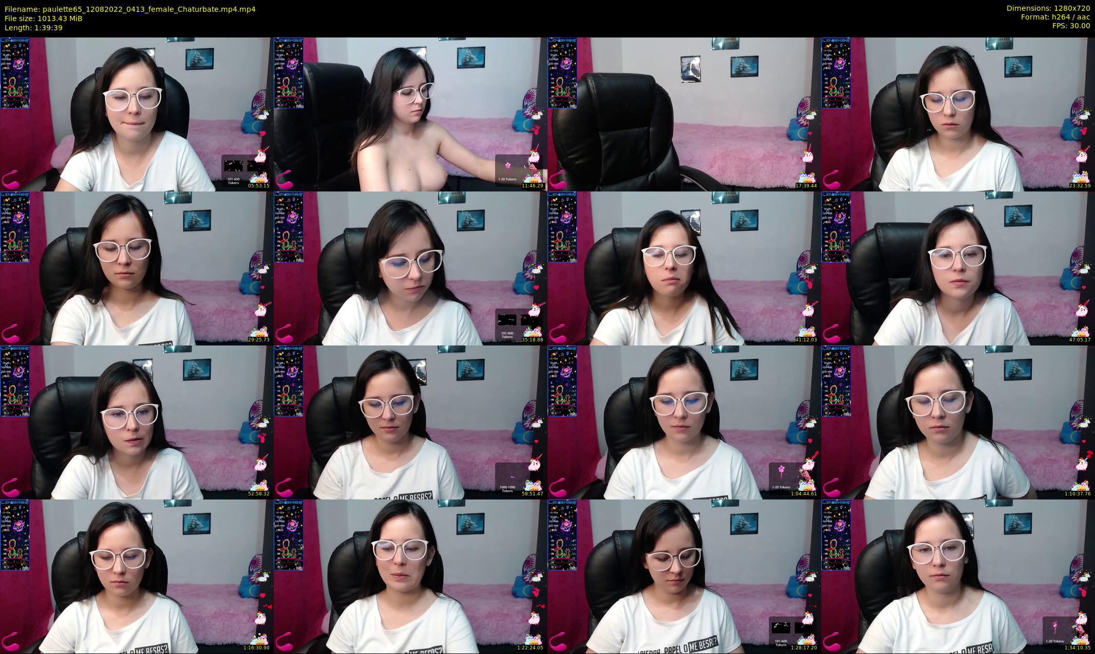 paulette65 — 100 minute Chaturbate female cam show recording, 720p, Aug 12, 2022