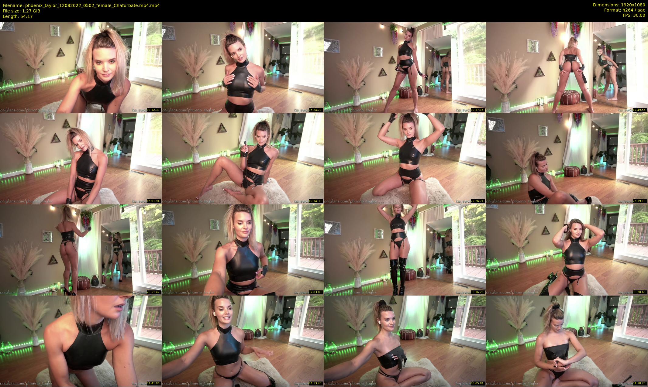 phoenix_taylor — 55 minute Chaturbate female cam show recording, 1080p, Aug 12, 2022
