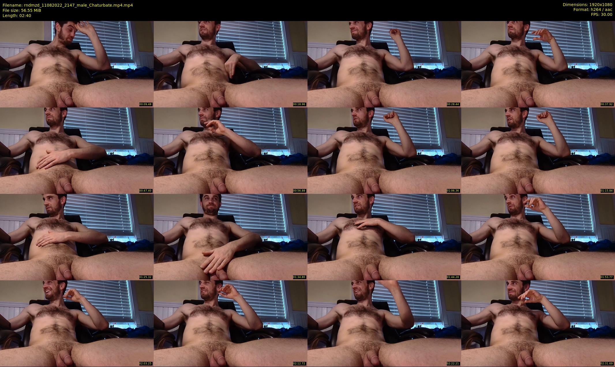 rndmzd — 3 minute Chaturbate male cam show recording, 1080p, Aug 11, 2022