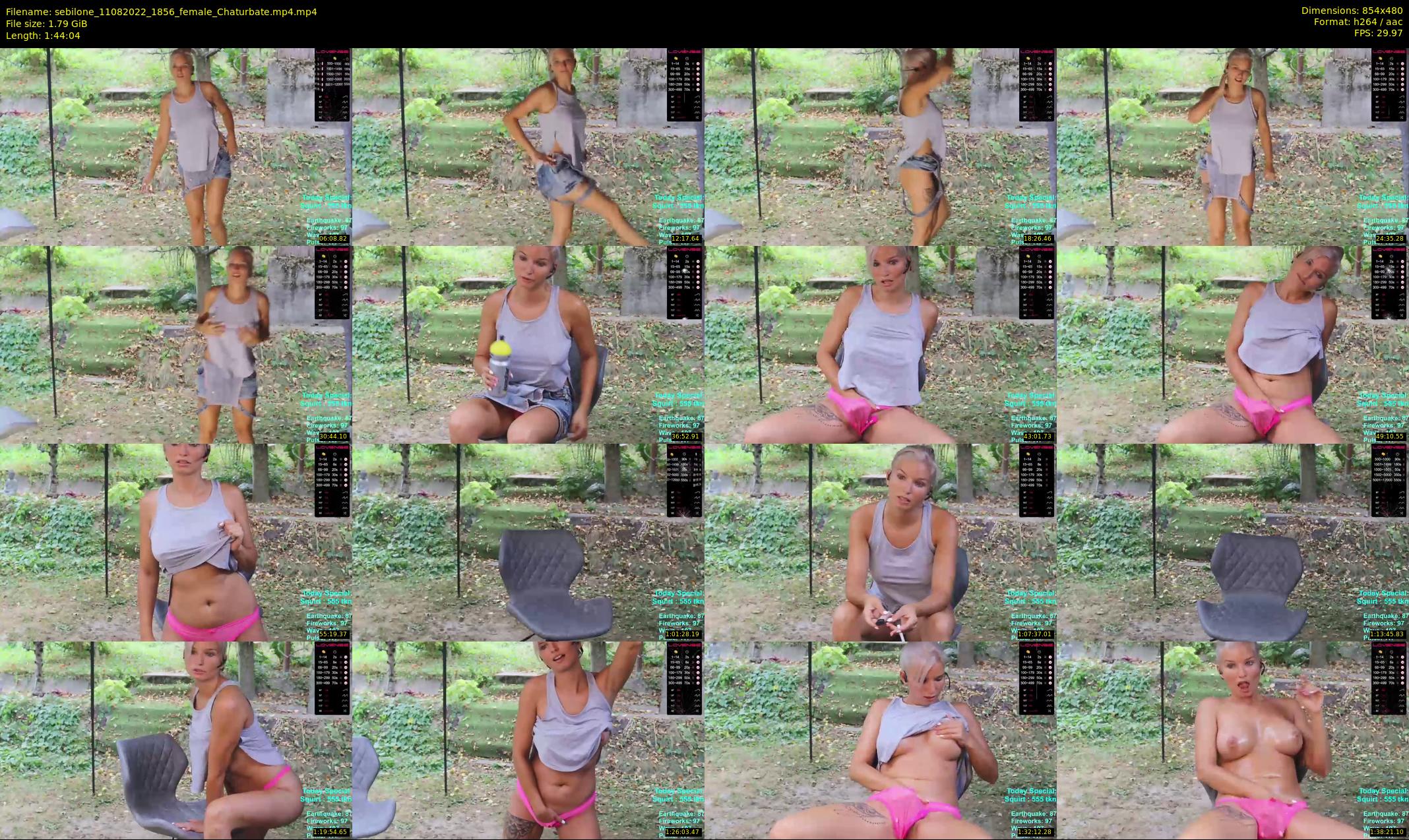 sebilone — 105 minute Chaturbate couple cam show recording, 480p, Aug 11, 2022
