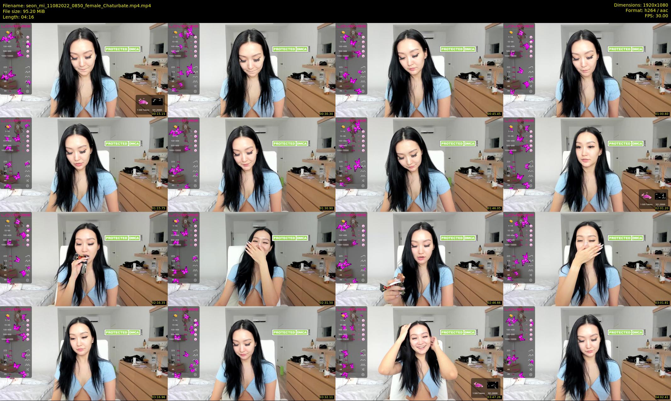 seon_mi — 5 minute Chaturbate female cam show recording, 1080p, Aug 11, 2022