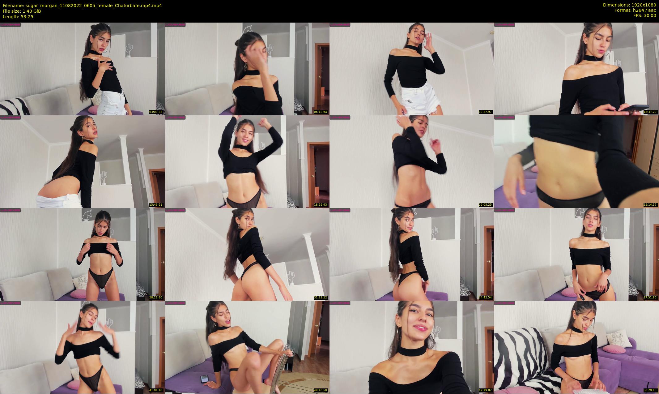 sugar_morgan — 54 minute Chaturbate female cam show recording, 1080p, Aug 11, 2022