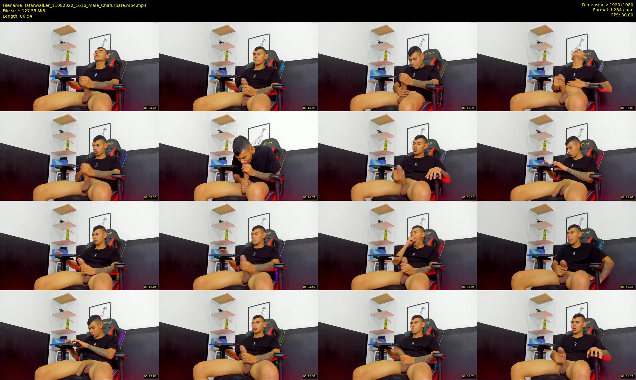tatanwalker — 7 minute Chaturbate male cam show recording, 1080p, Aug 11, 2022