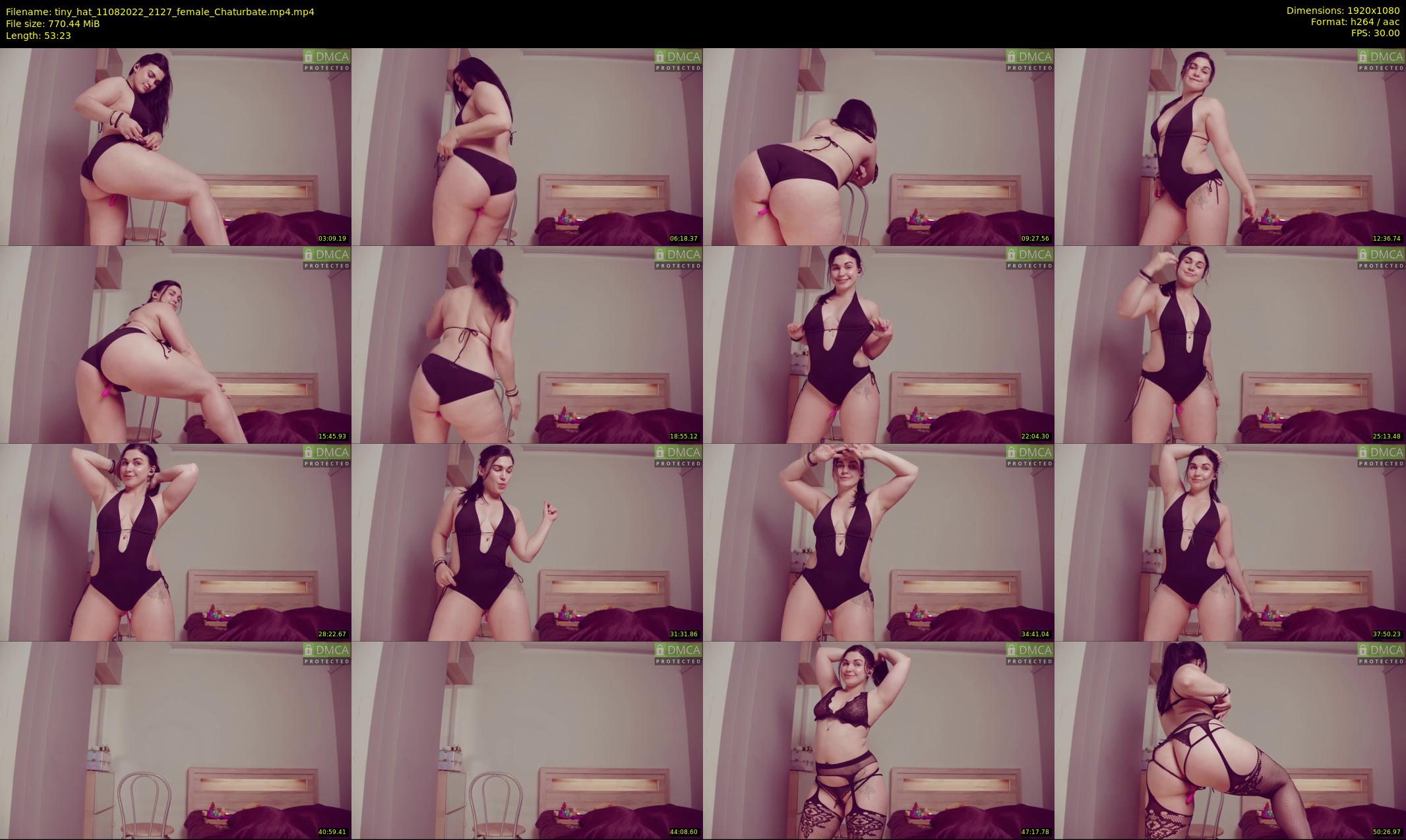 tiny_hat — 54 minute Chaturbate female cam show recording, 1080p, Aug 11, 2022