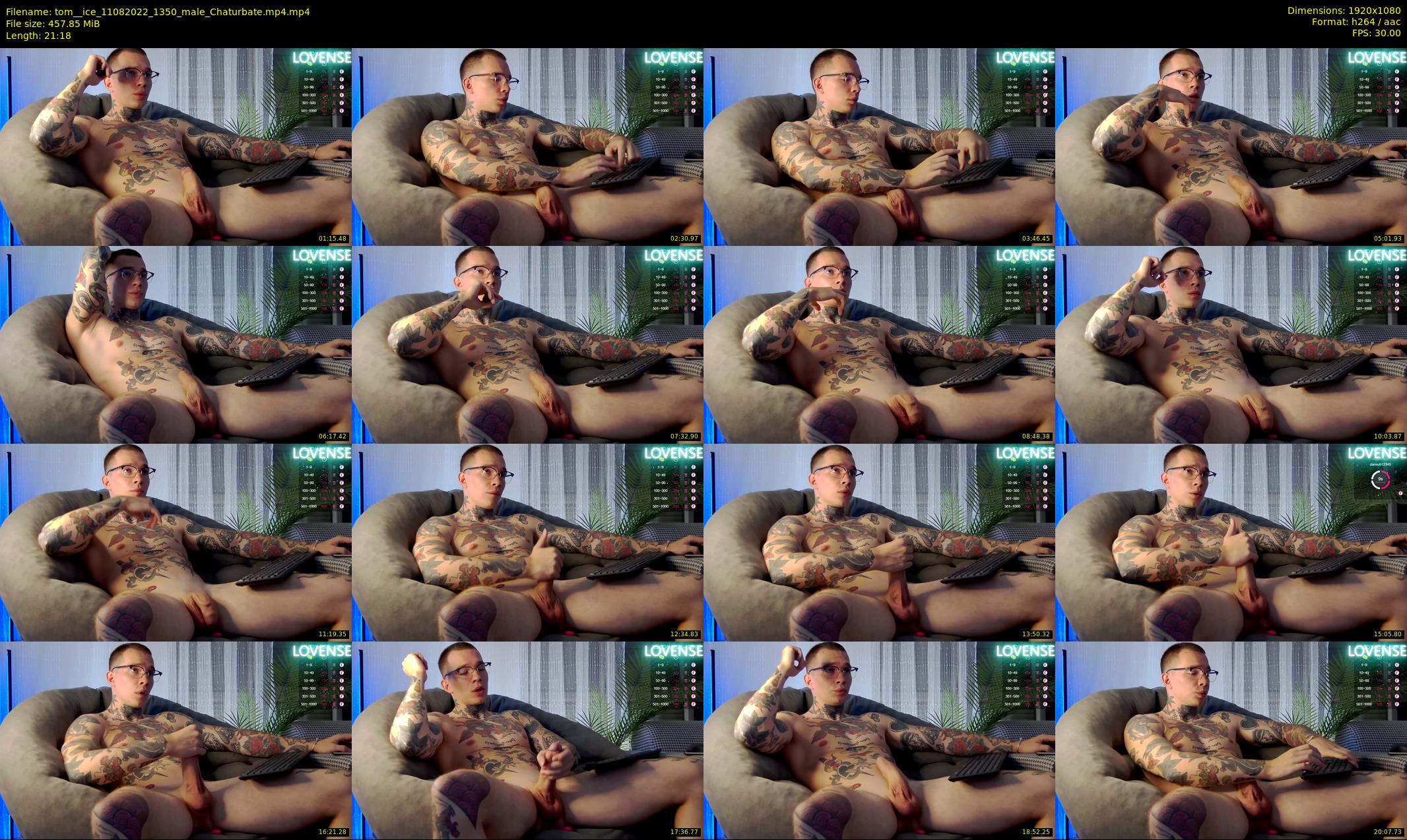 tom__ice — 22 minute Chaturbate male cam show recording, 1080p, Aug 11, 2022