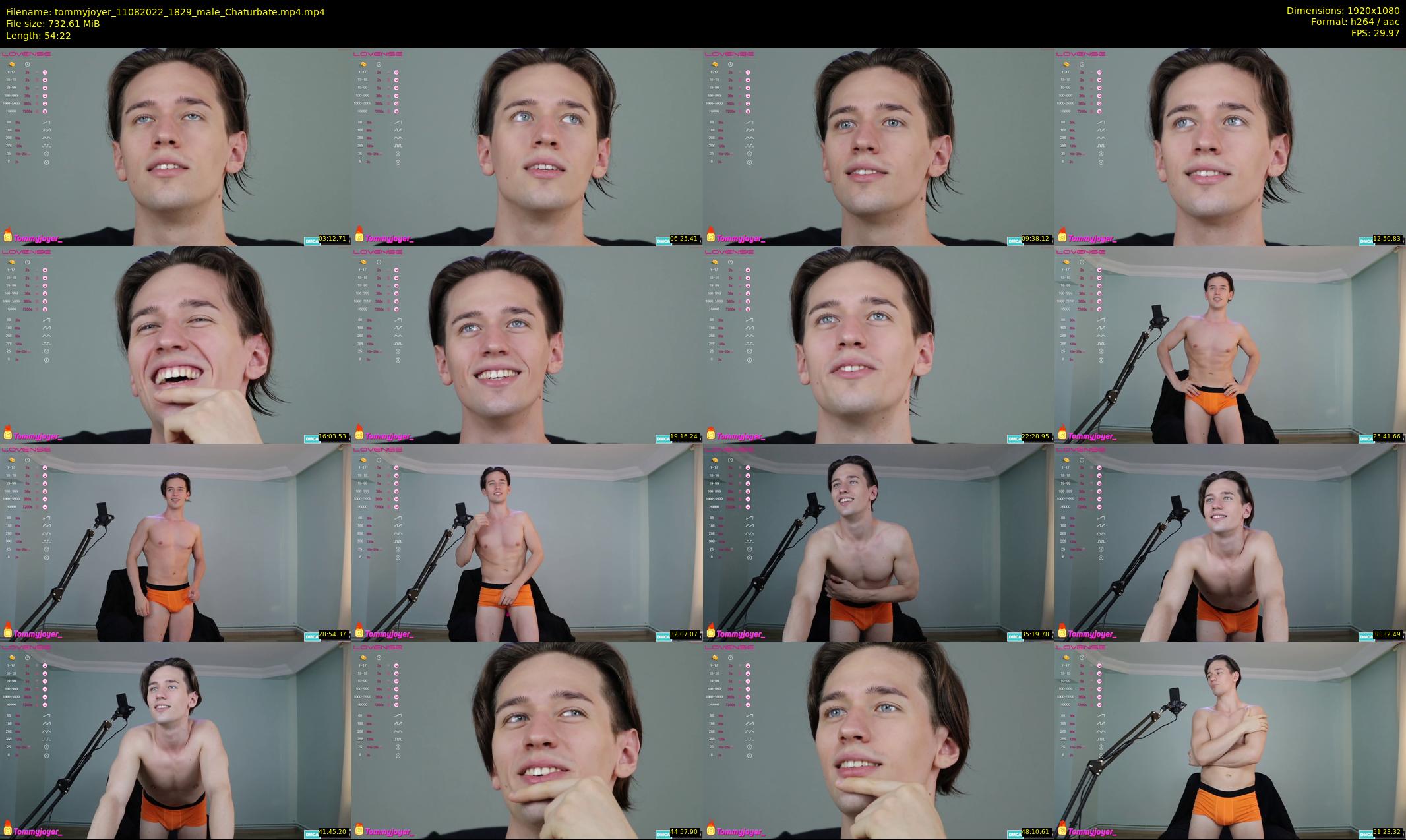 tommyjoyer — 55 minute Chaturbate male cam show recording, 1080p, Aug 11, 2022