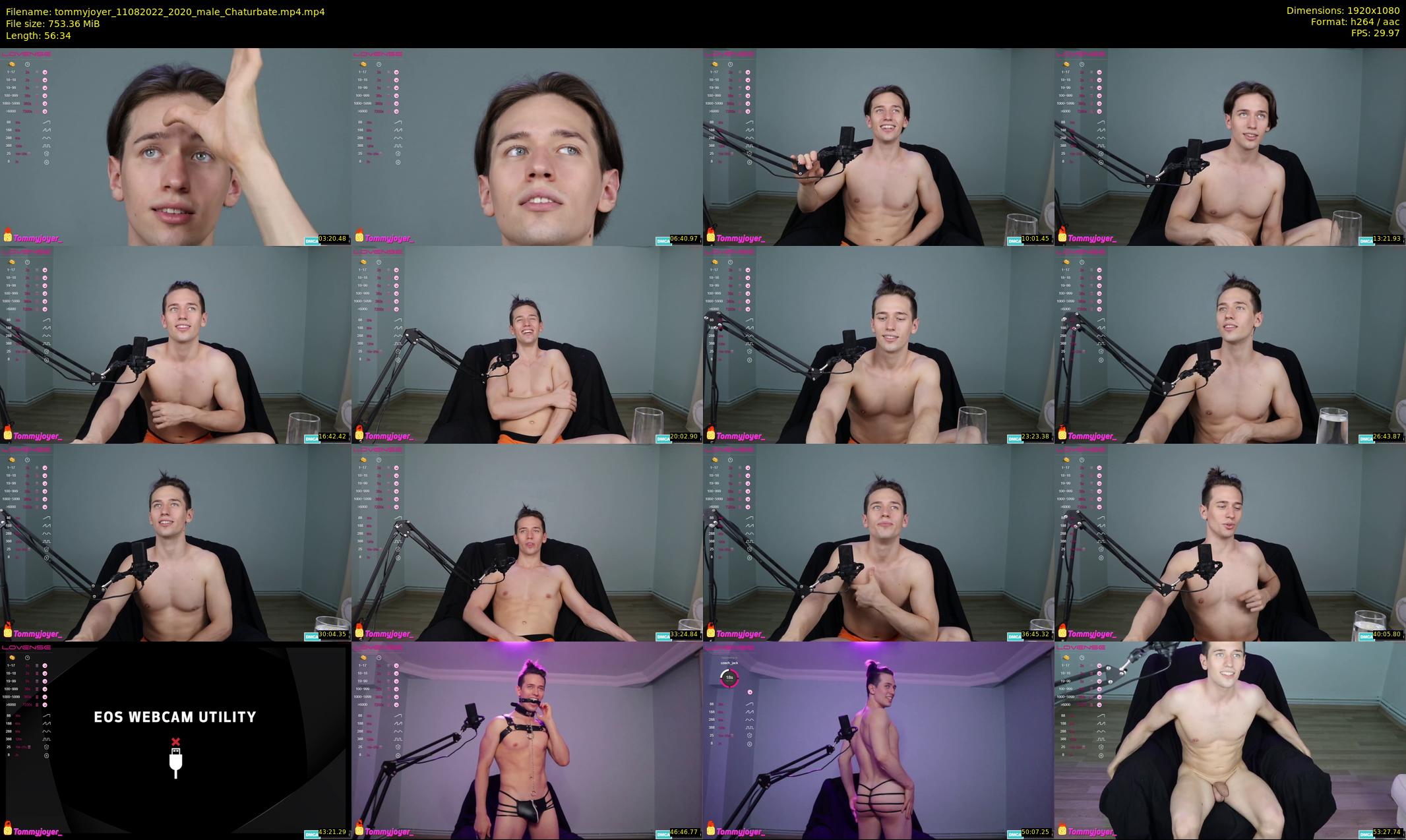 tommyjoyer — 57 minute Chaturbate male cam show recording, 1080p, Aug 11, 2022