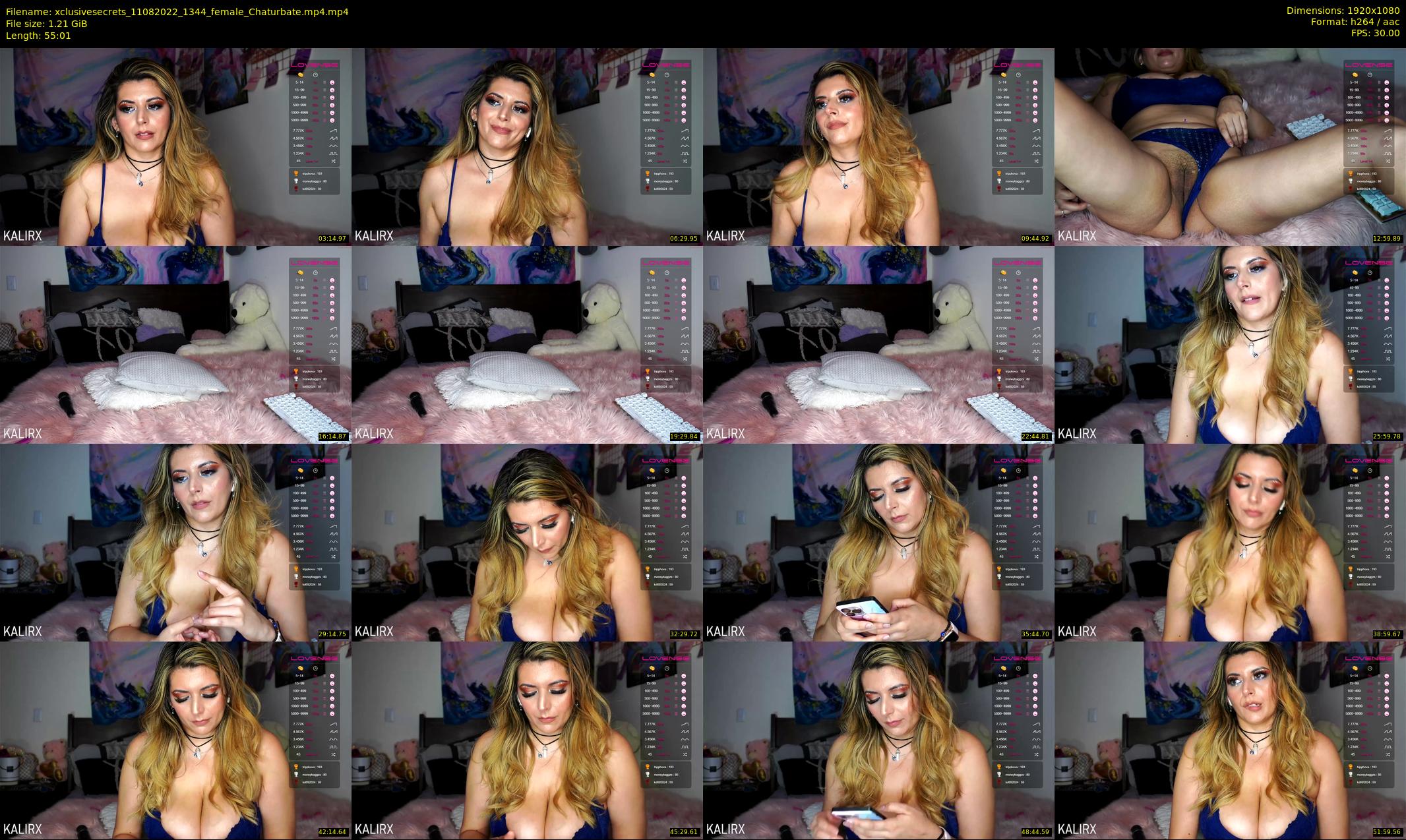 xclusivesecrets — 56 minute Chaturbate female cam show recording, 1080p, Aug 11, 2022