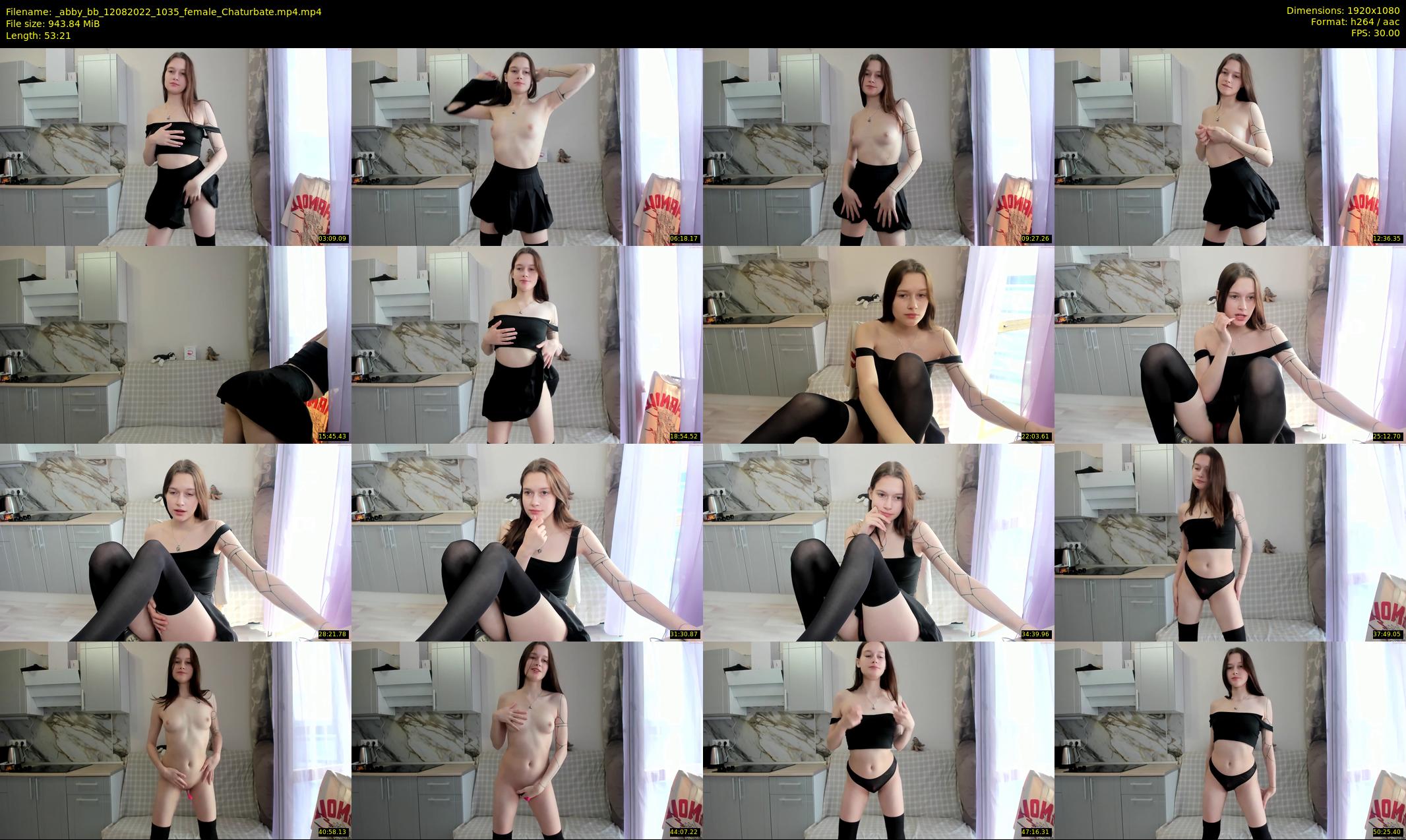 _abby_bb — 54 minute Chaturbate female cam show recording, 1080p, Aug 12, 2022