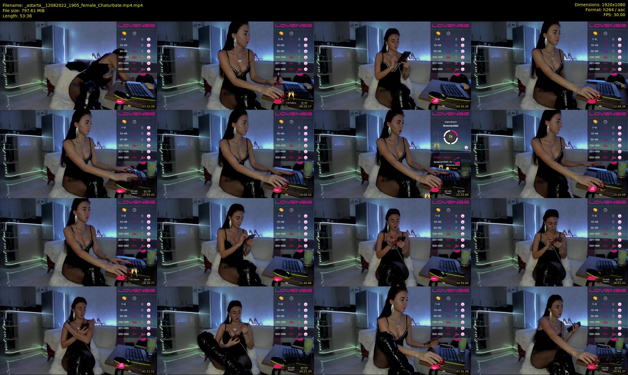 _astarta_ — 54 minute Chaturbate female cam show recording, 1080p, Aug 12, 2022