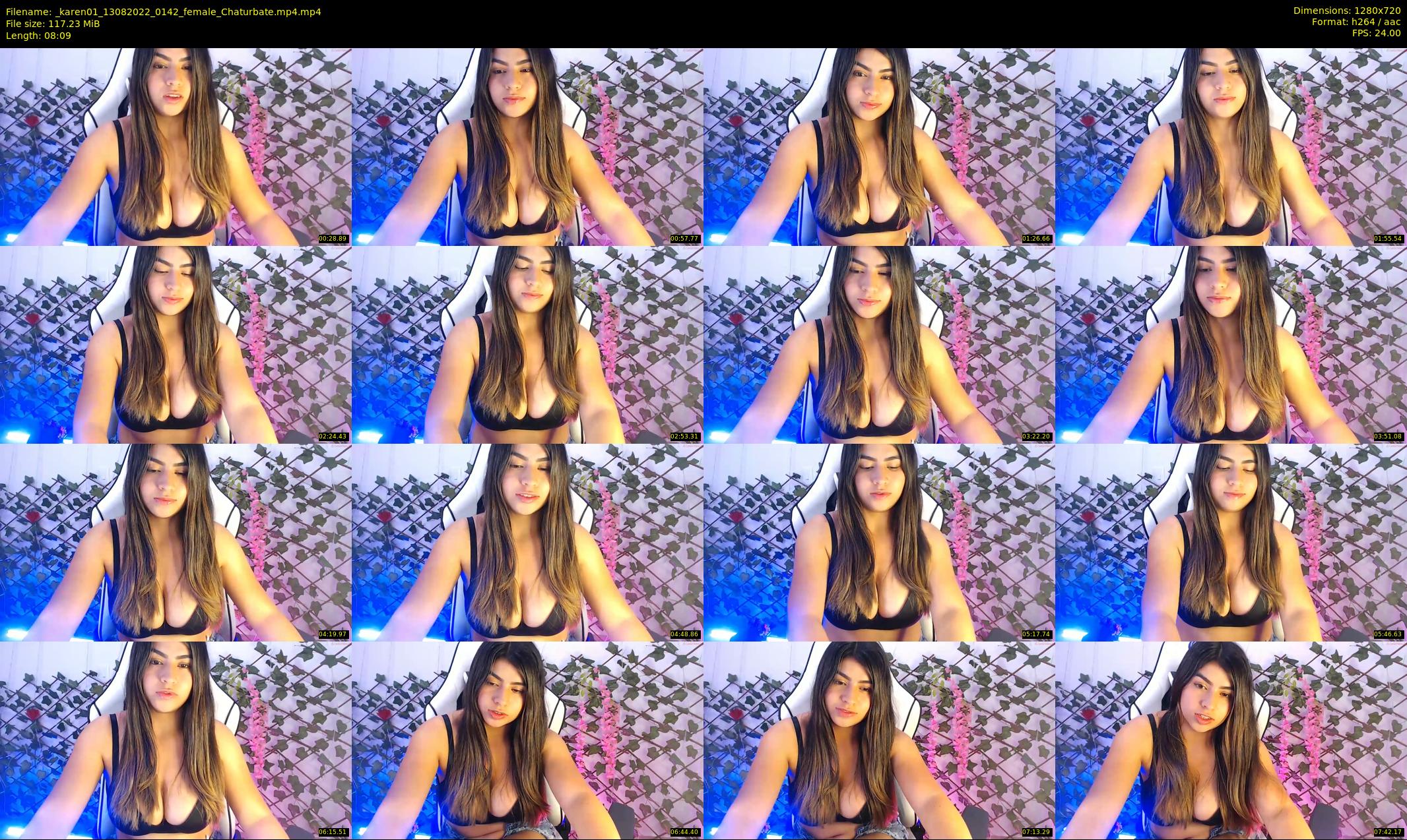 _karen01 — 9 minute Chaturbate female cam show recording, 720p, Aug 13, 2022