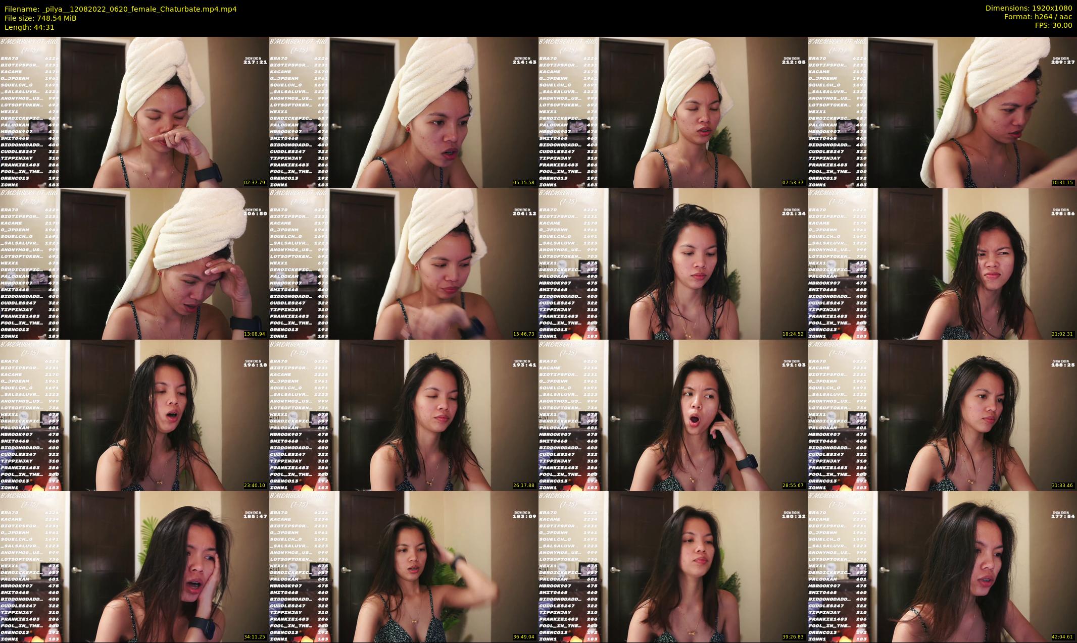 _pilya_ — 45 minute Chaturbate female cam show recording, 1080p, Aug 12, 2022