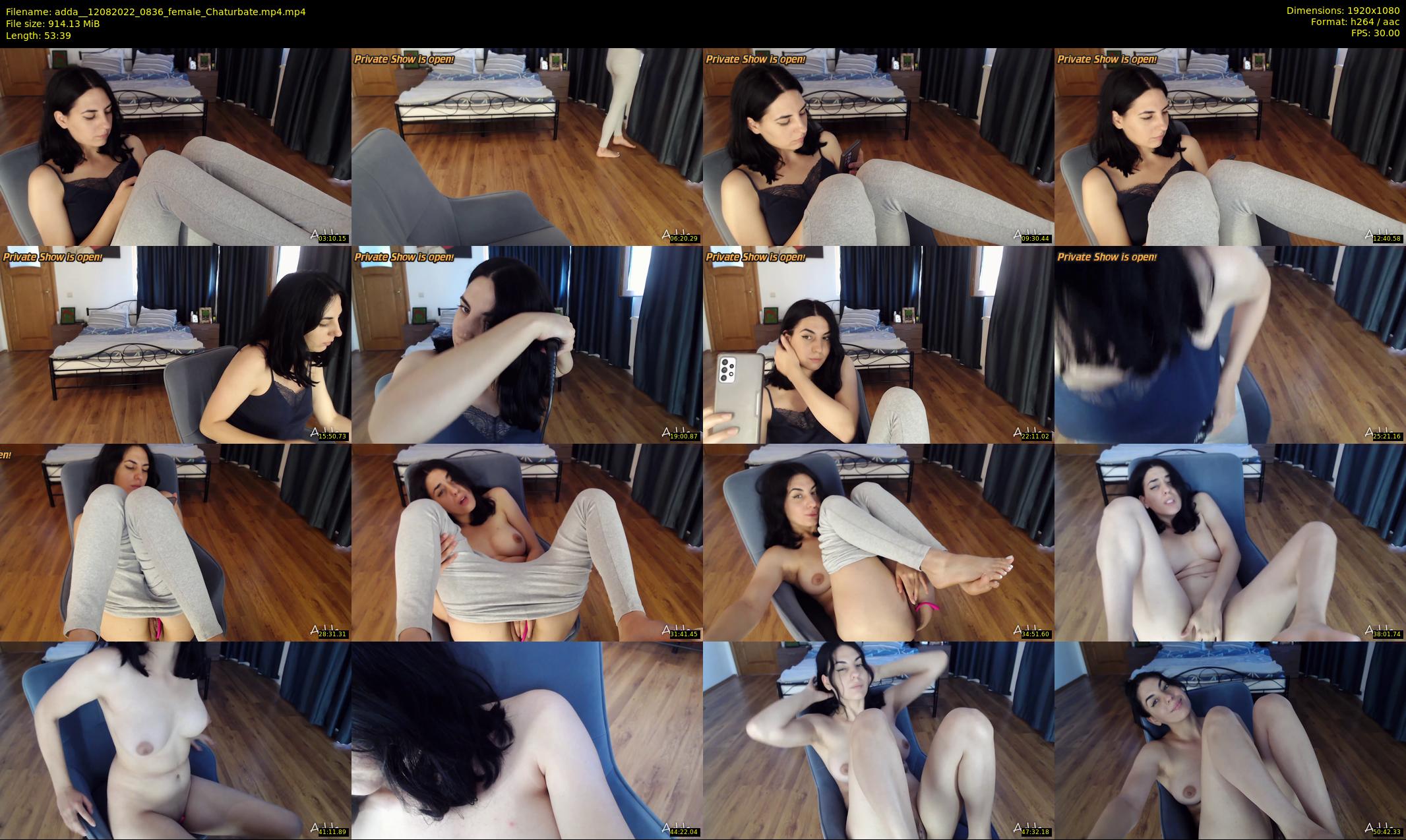 adda_ — 54 minute Chaturbate female cam show recording, 1080p, Aug 12, 2022