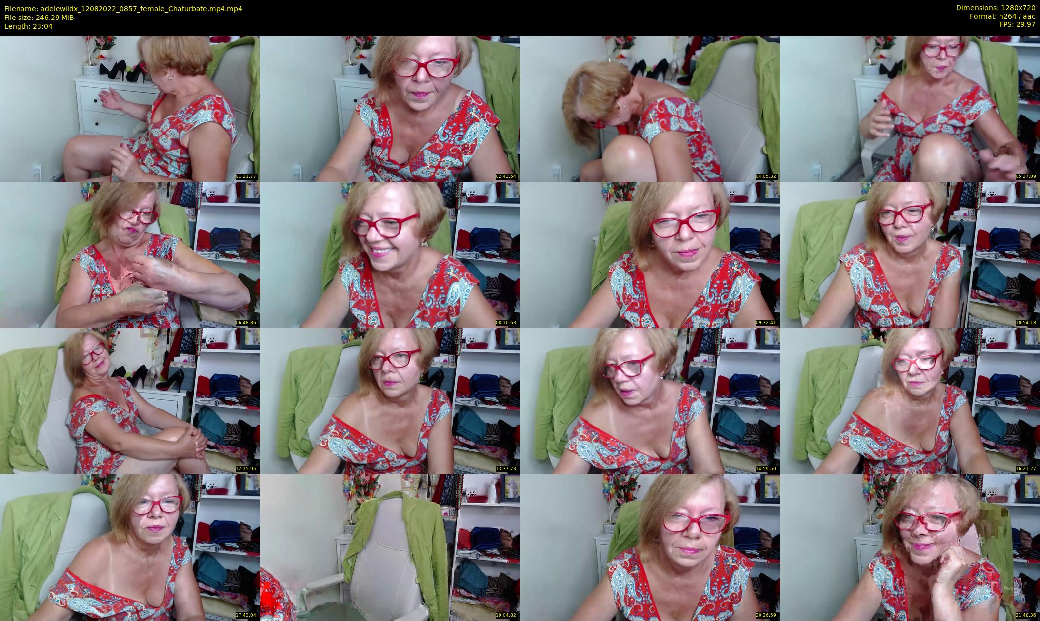 adelewildx — 24 minute Chaturbate female cam show recording, 720p, Aug 12, 2022