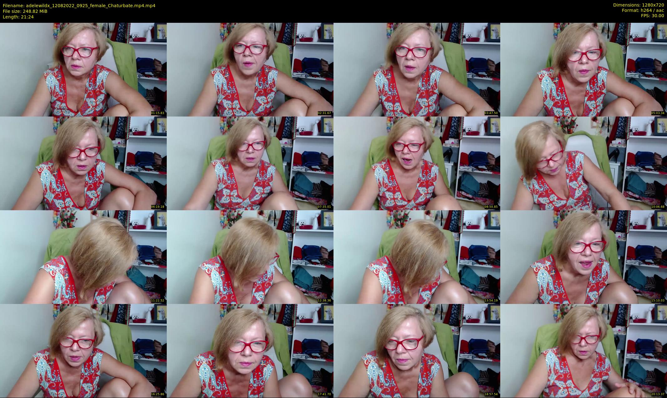 adelewildx — 22 minute Chaturbate female cam show recording, 720p, Aug 12, 2022