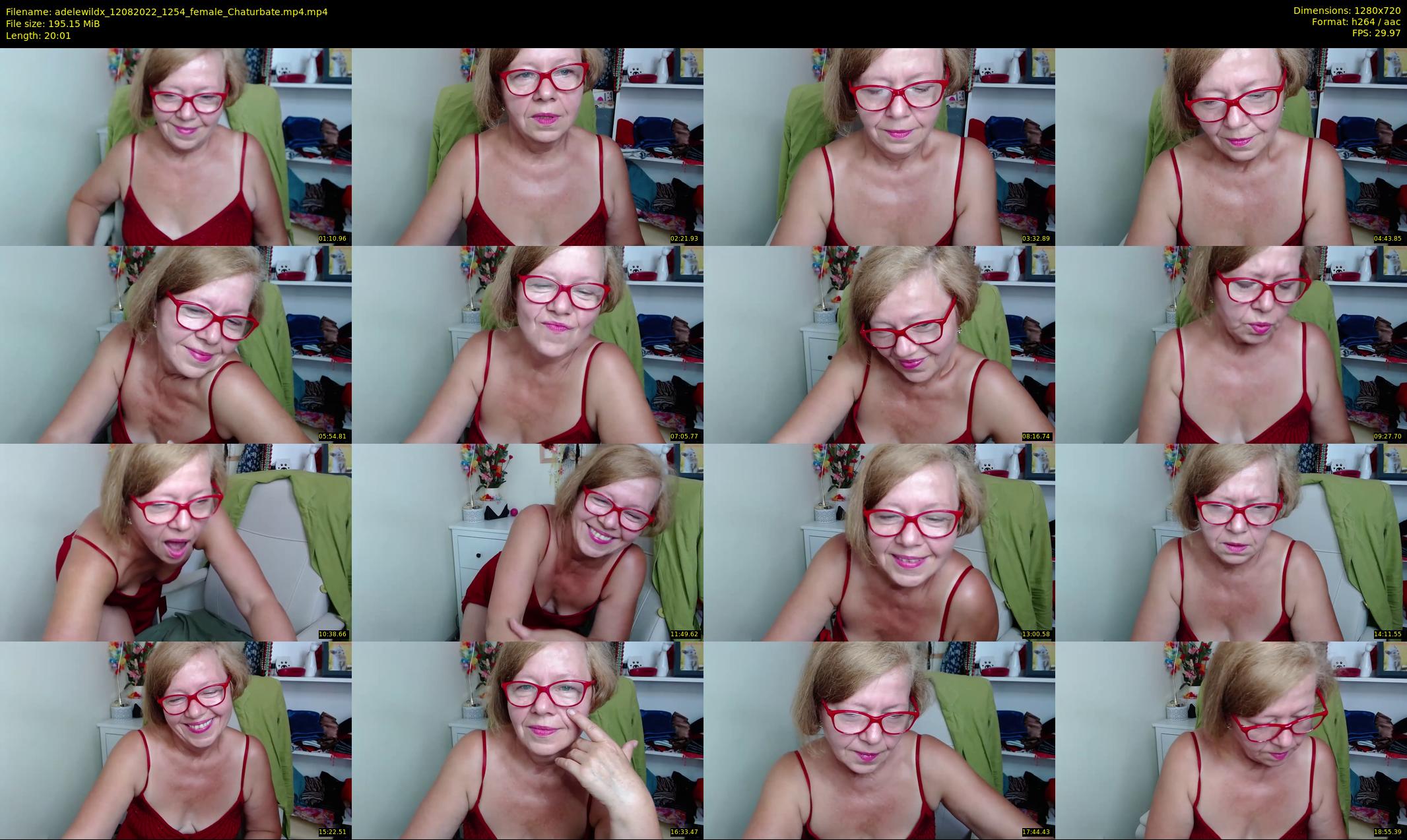 adelewildx — 21 minute Chaturbate female cam show recording, 720p, Aug 12, 2022