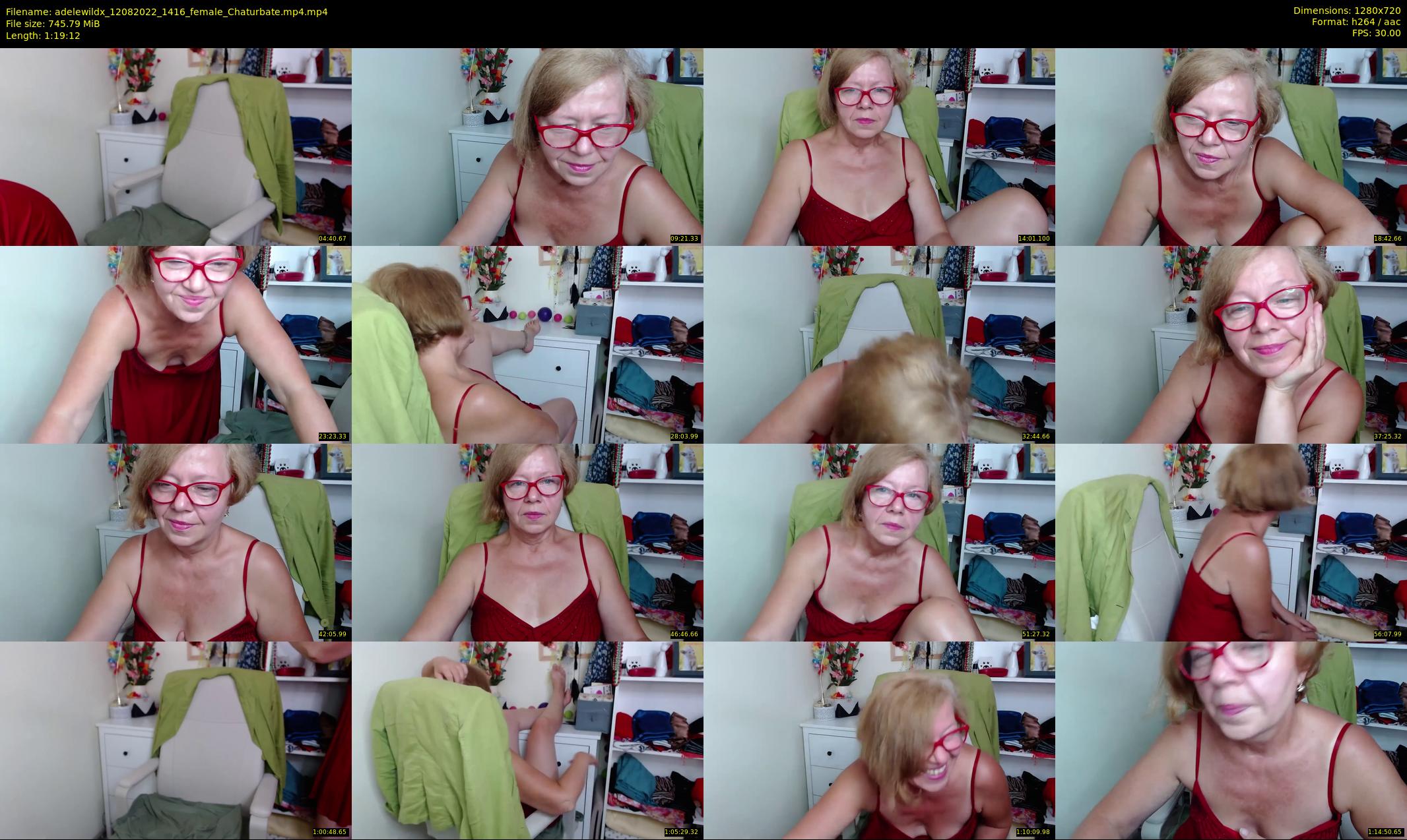 adelewildx — 80 minute Chaturbate female cam show recording, 720p, Aug 12, 2022