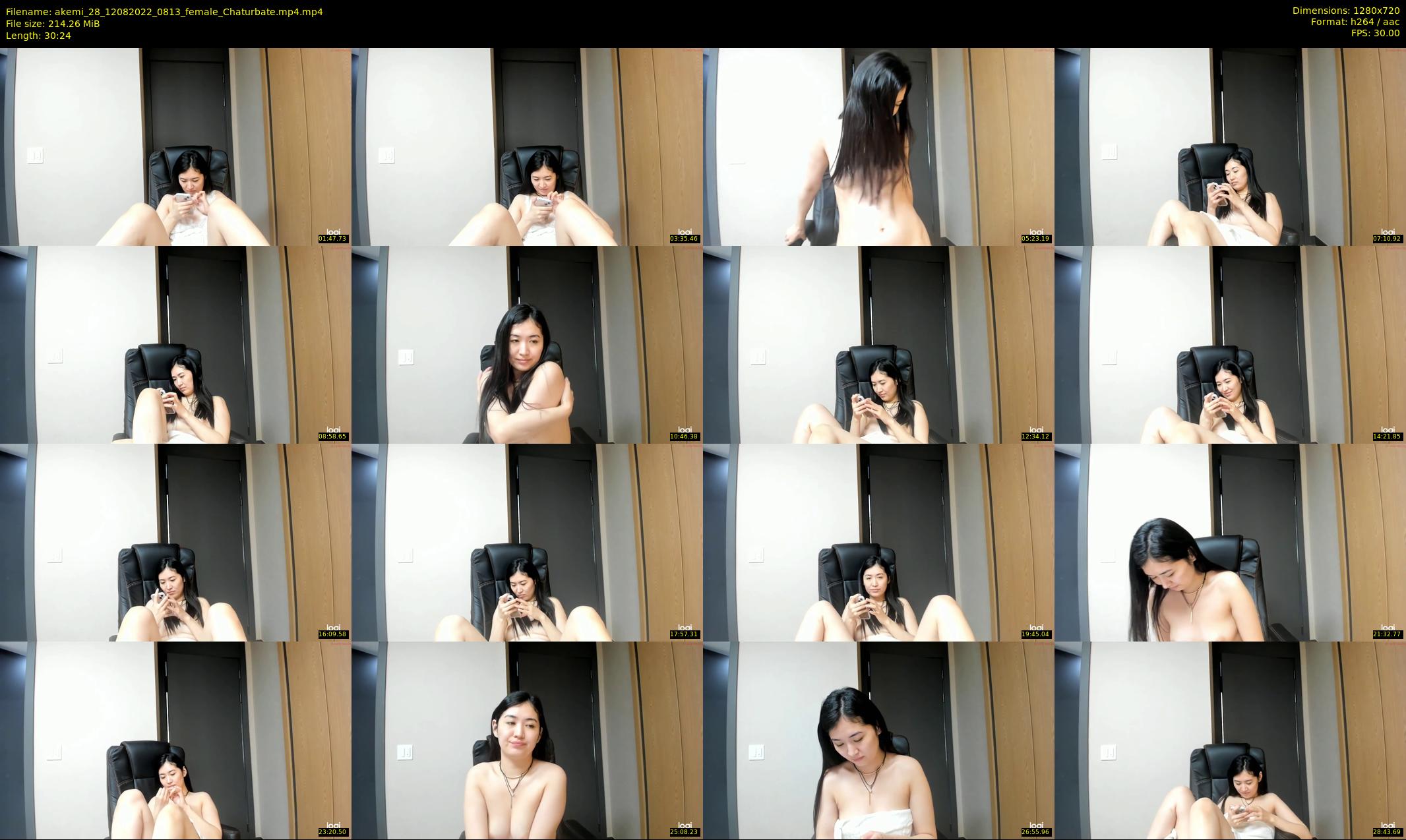 akemi_28 — 31 minute Chaturbate female cam show recording, 720p, Aug 12, 2022