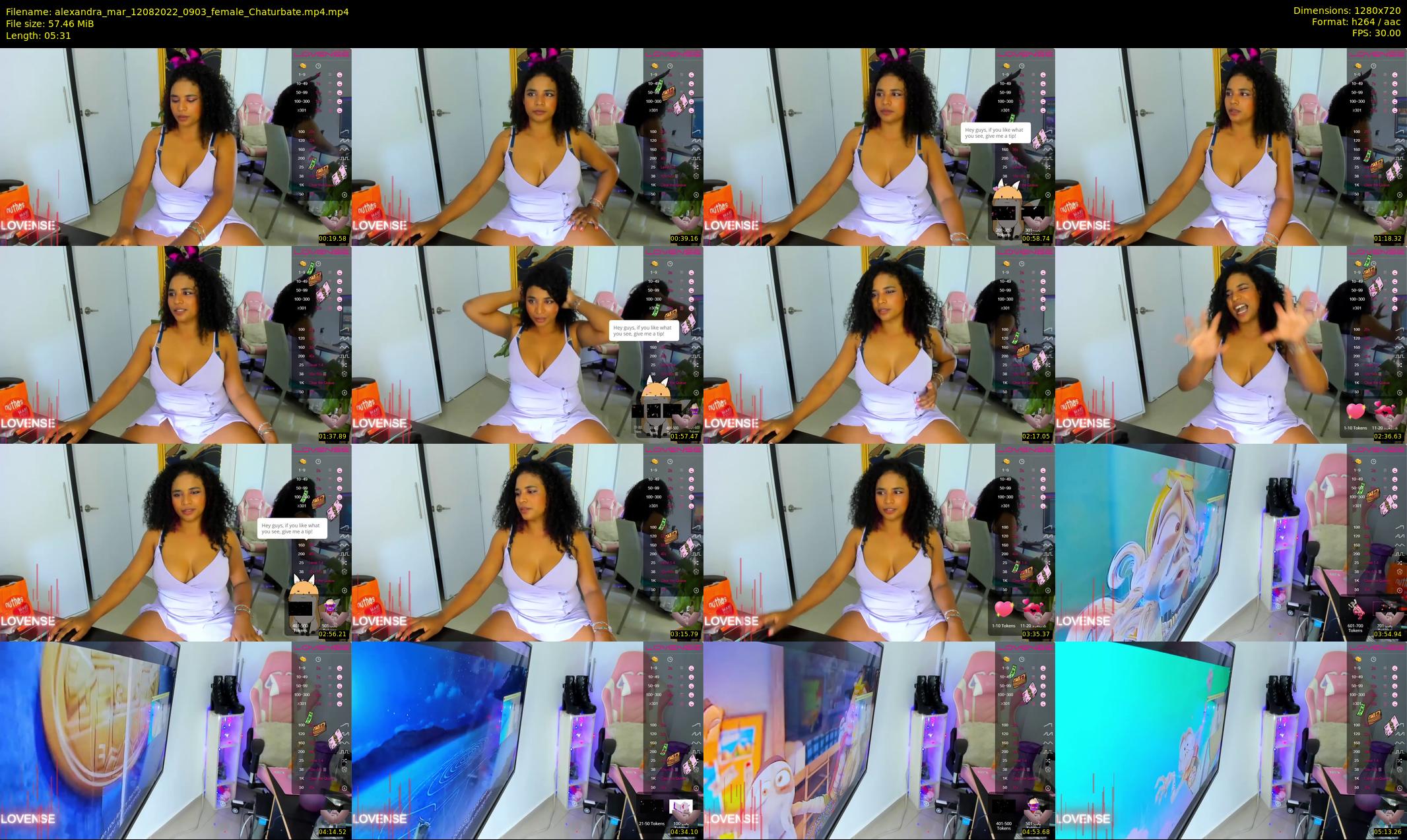 alexandra_mar — 6 minute Chaturbate female cam show recording, 720p, Aug 12, 2022