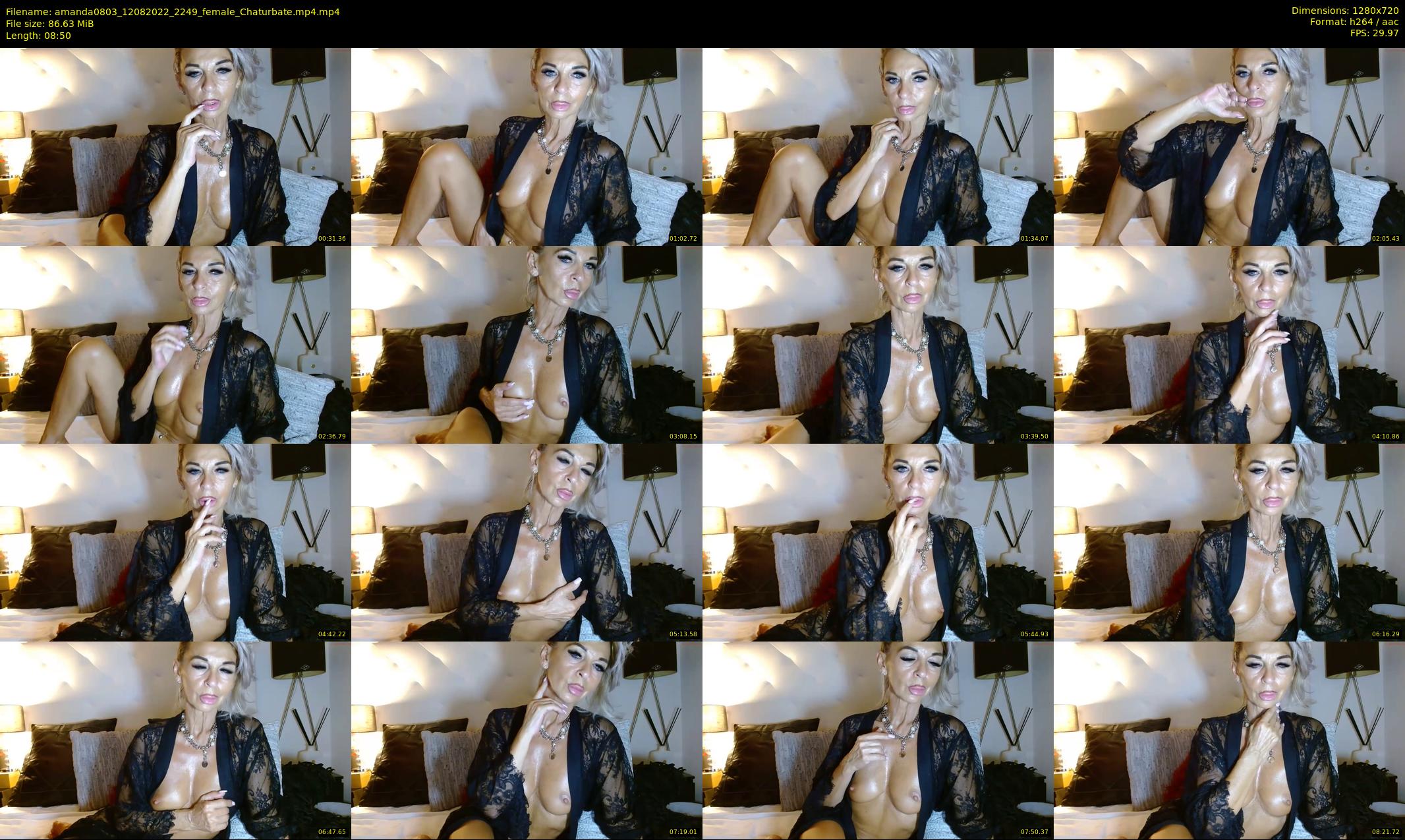 amanda0803 — 9 minute Chaturbate female cam show recording, 720p, Aug 12, 2022
