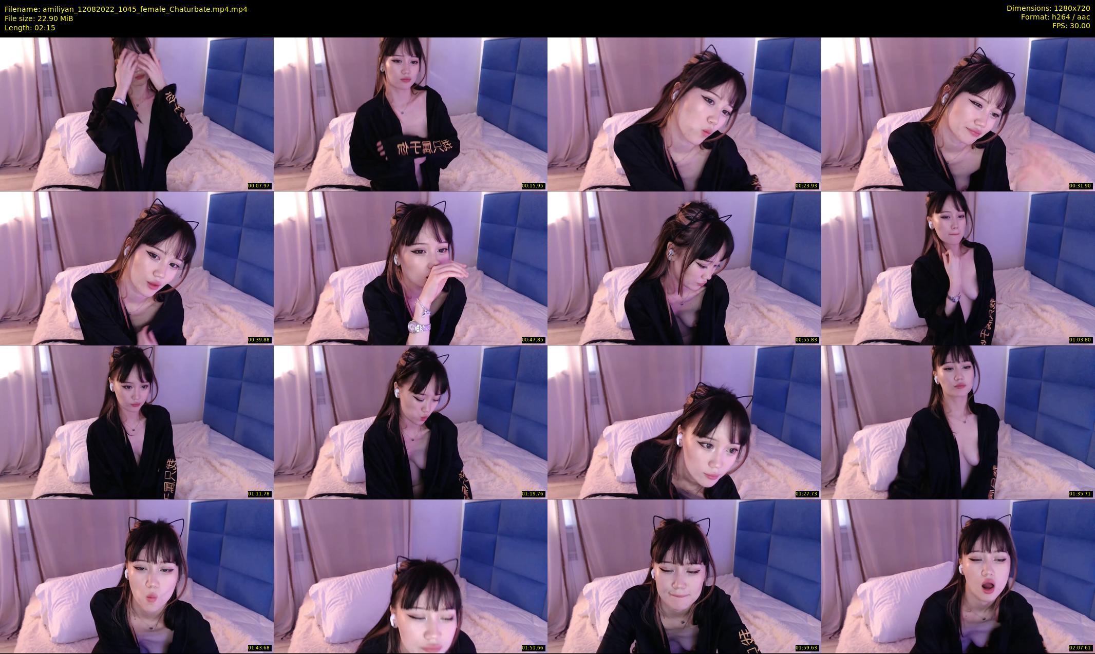 amiliyan — 3 minute Chaturbate female cam show recording, 720p, Aug 12, 2022